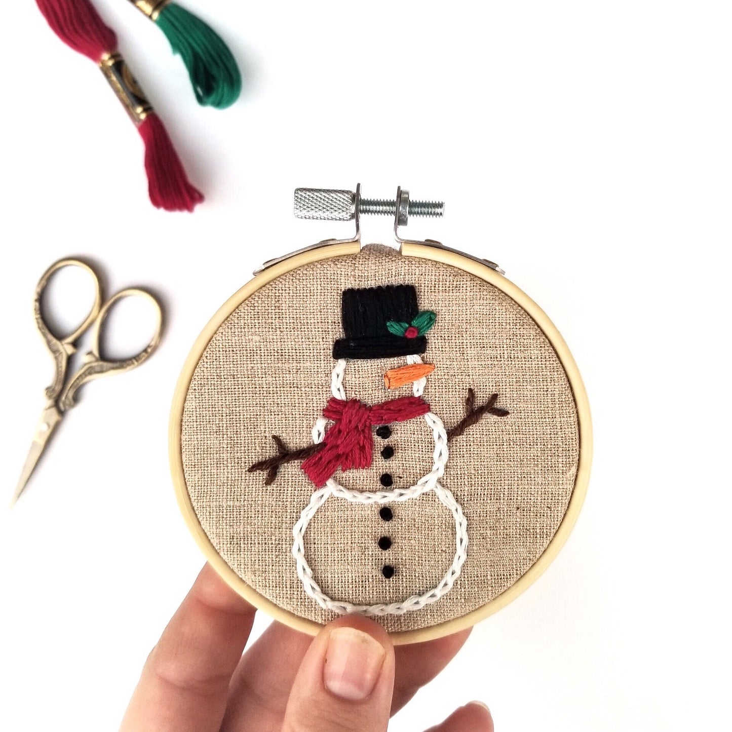 Christmas Ornament PDF Embroidery Patterns