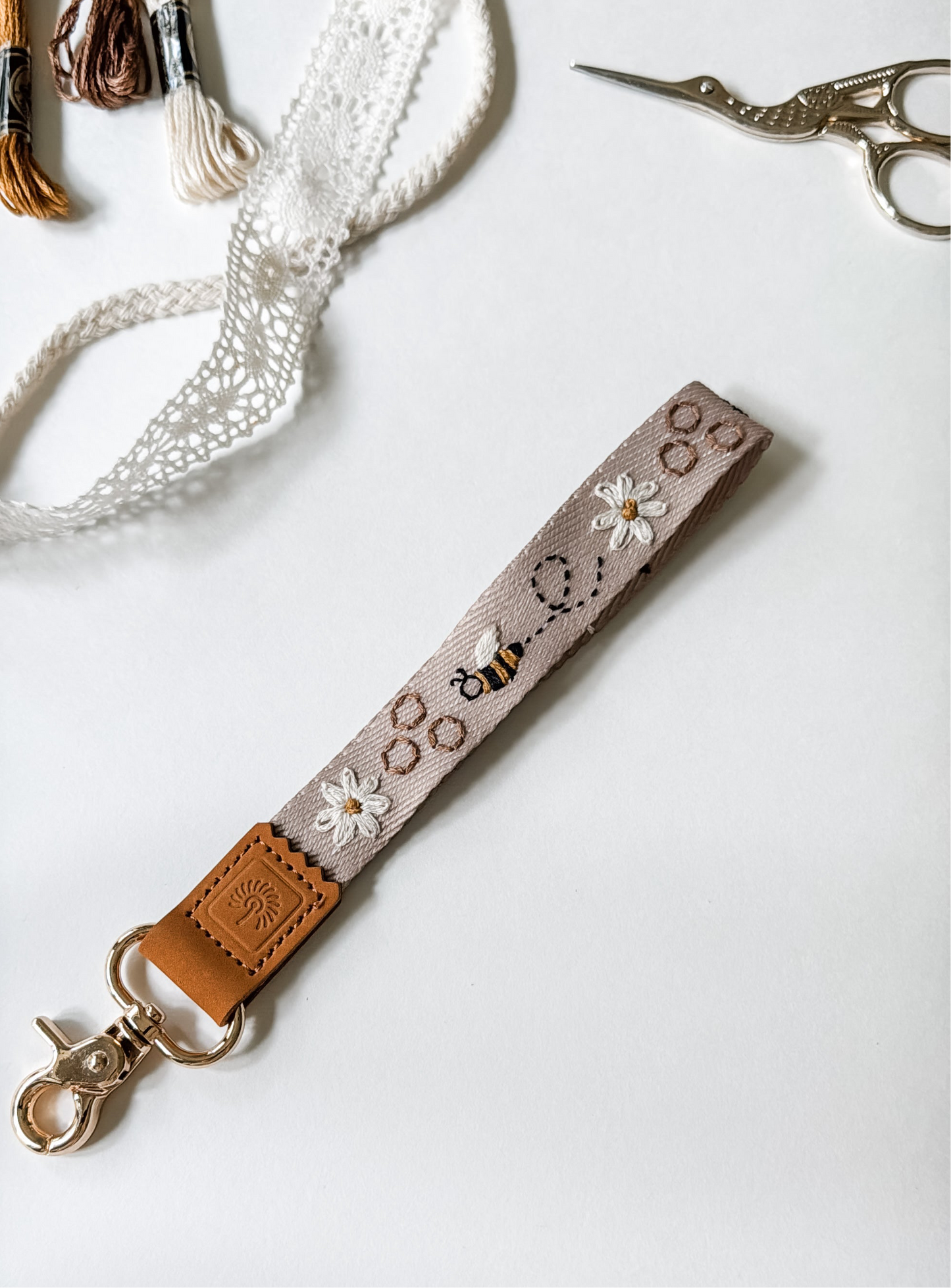 Dainty Strips Embroidery Stick and Stitch Designs