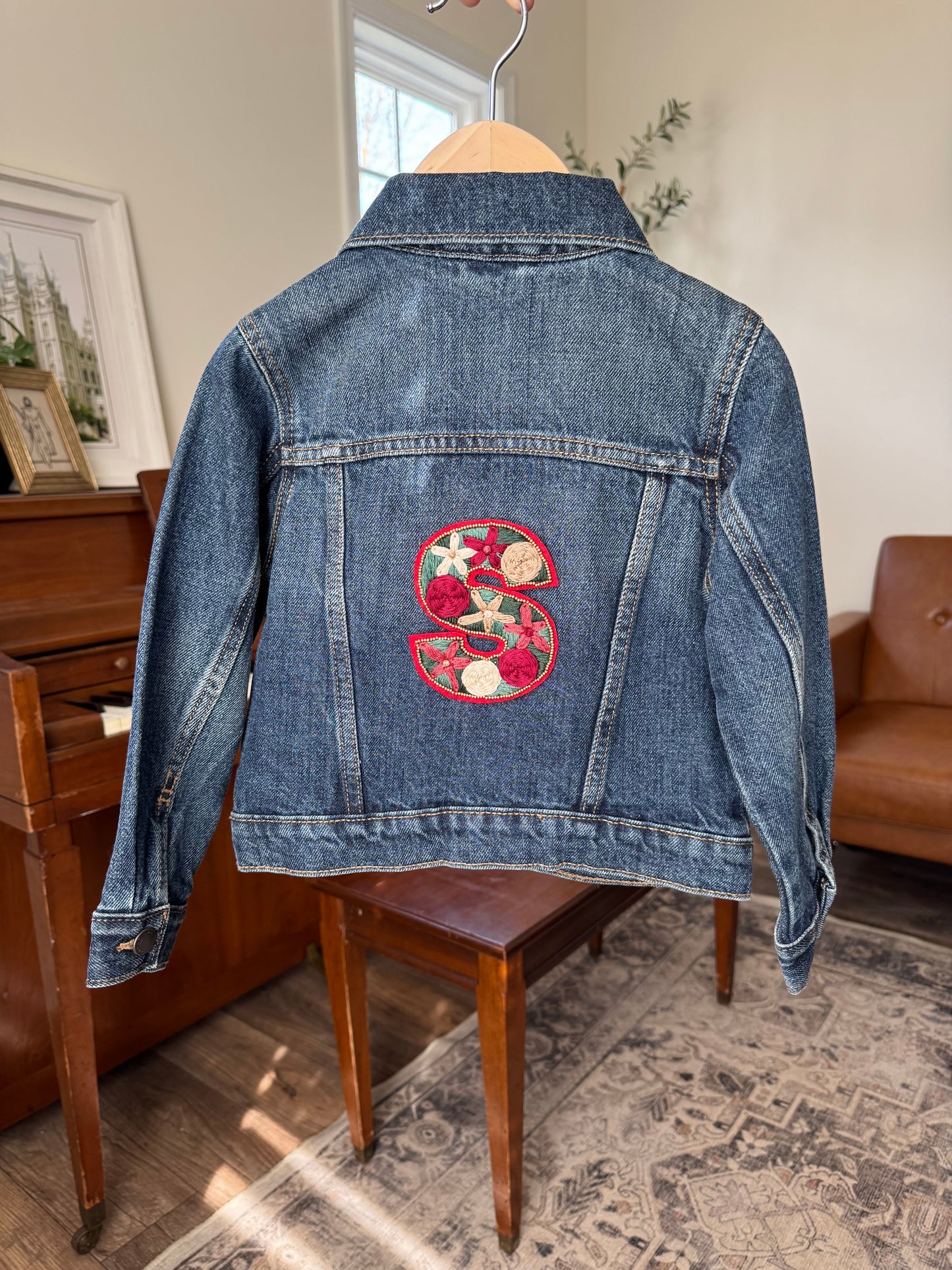 Floral Letter Patch Pre-Recorded Class