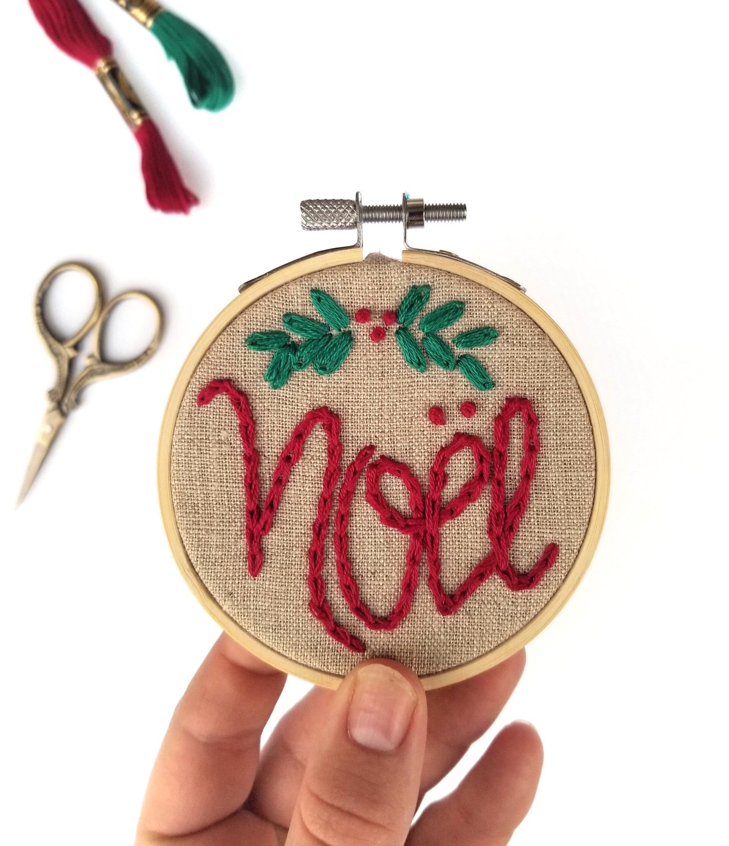 Christmas Ornament PDF Embroidery Patterns