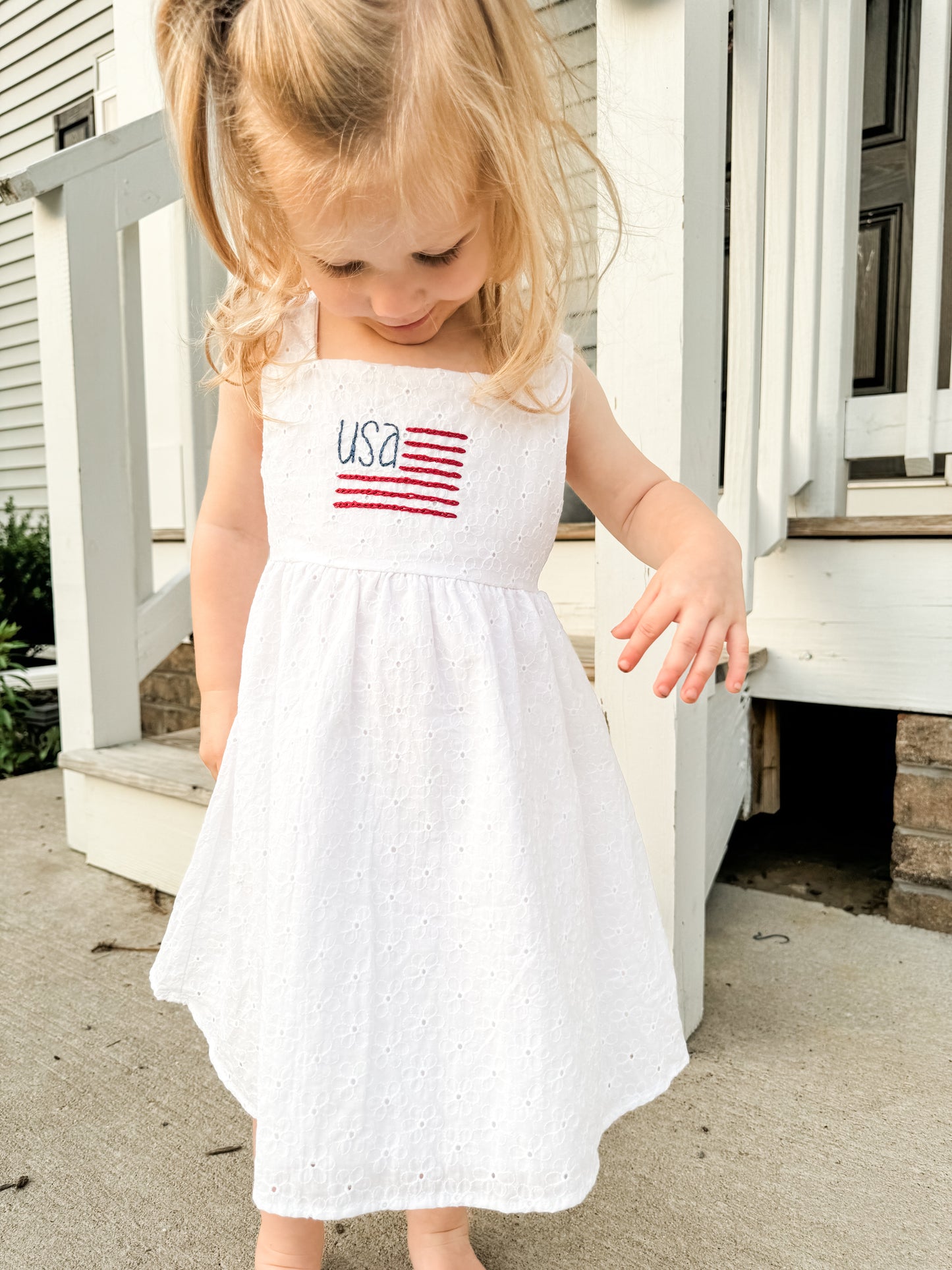 American Flag Shirt PDF Embroidery Pattern