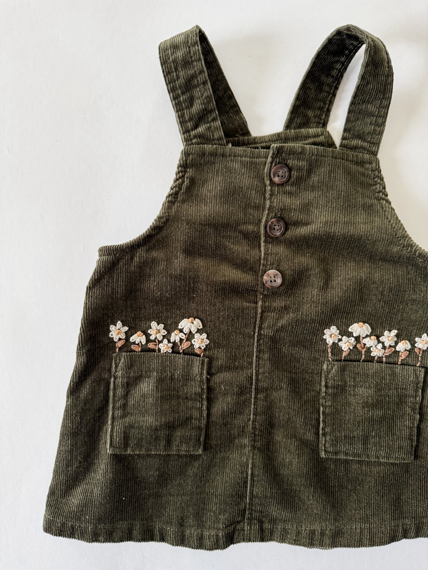 Daisy Row PDF Embroidery Pattern