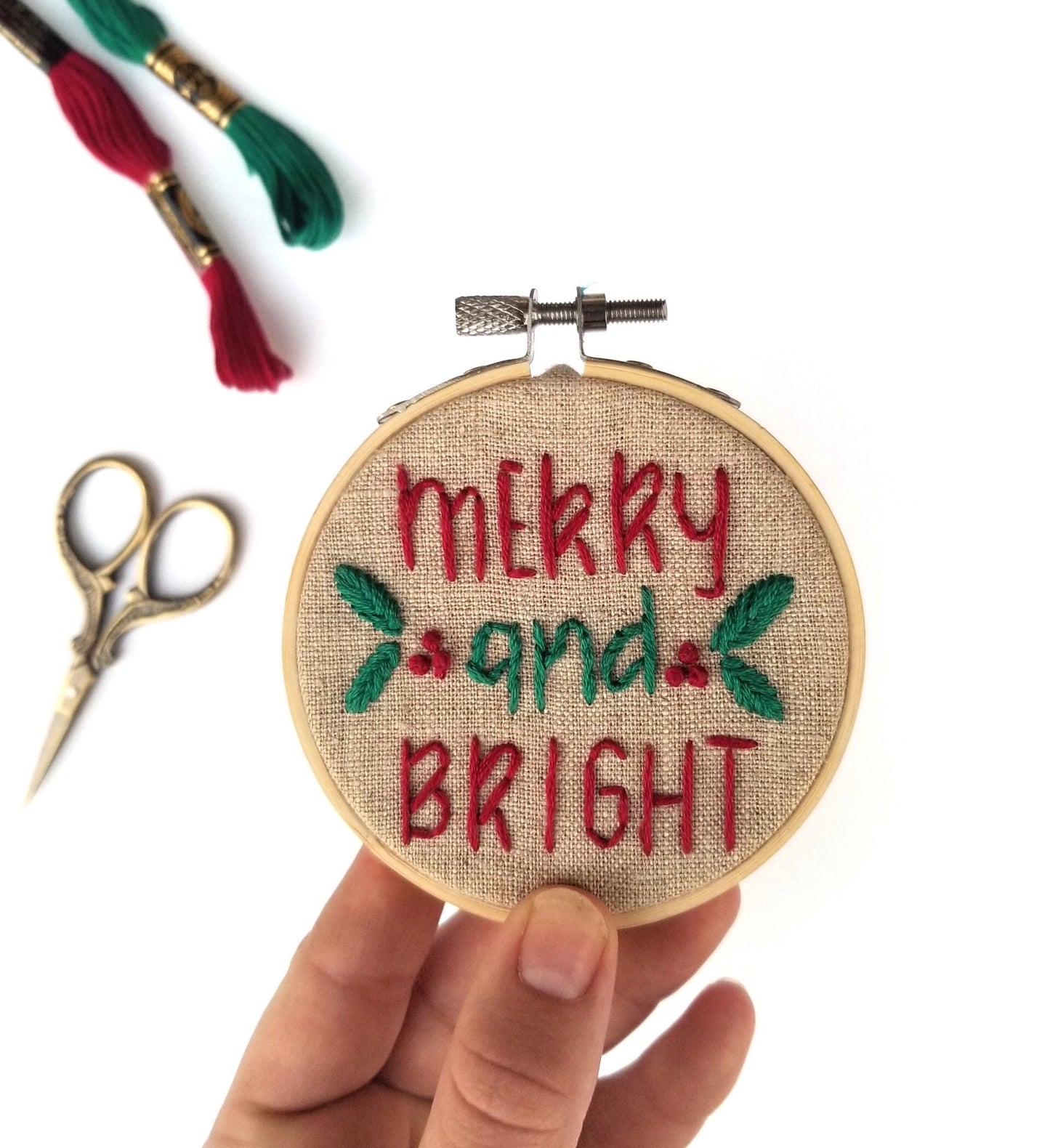 Christmas Ornament PDF Embroidery Patterns