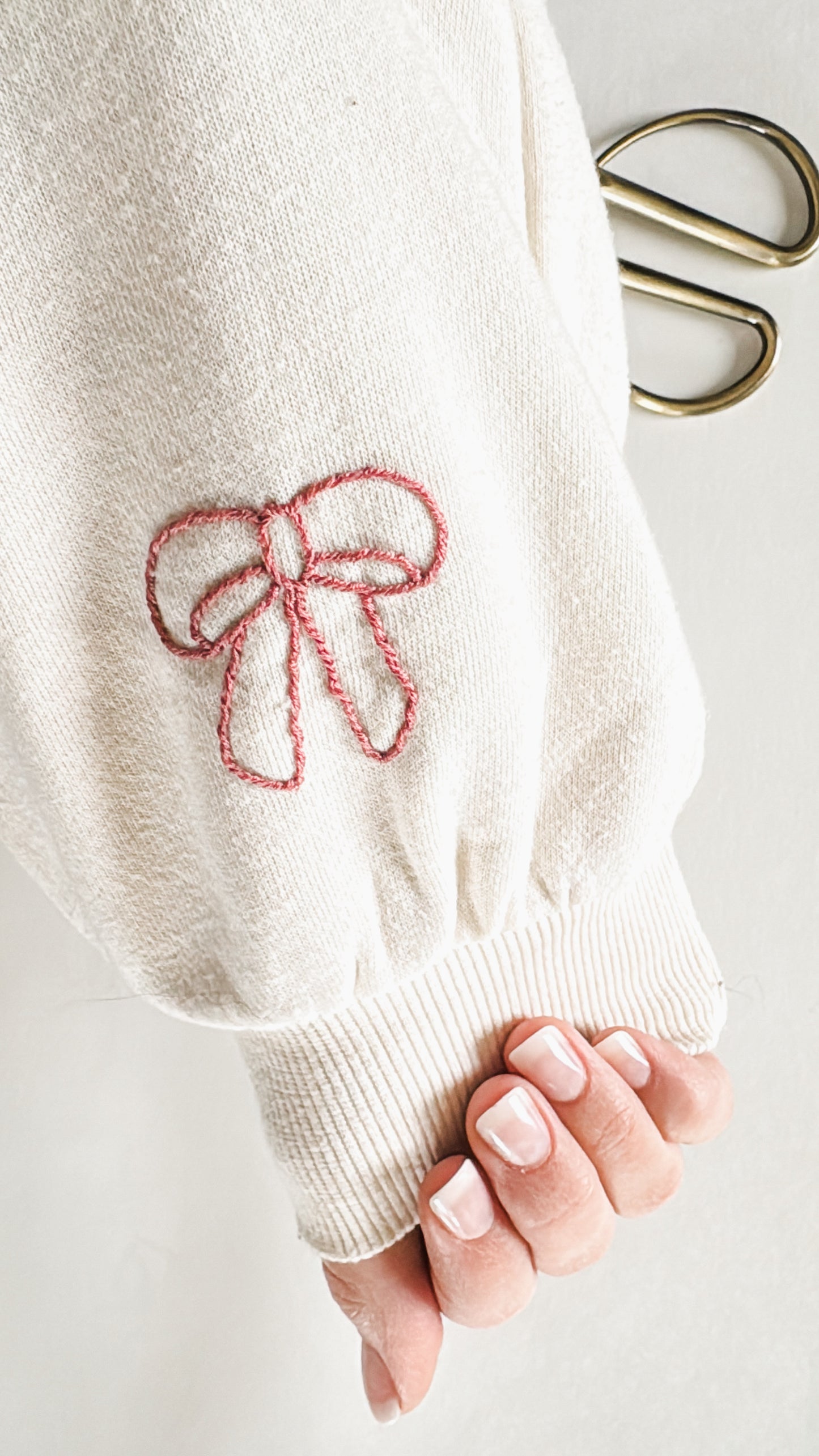 Bows Stick and Stitch, Kit, and PDF Pattern