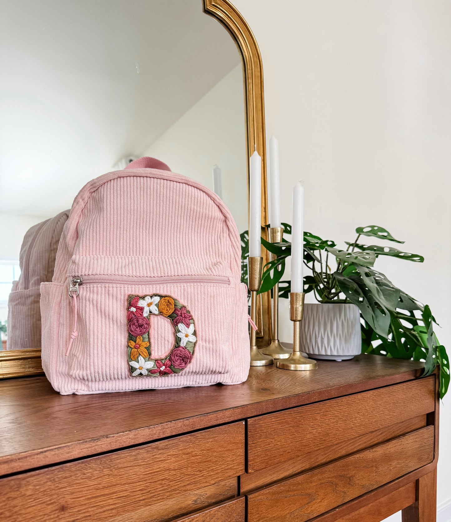Floral Letter Patch Pre-Recorded Class