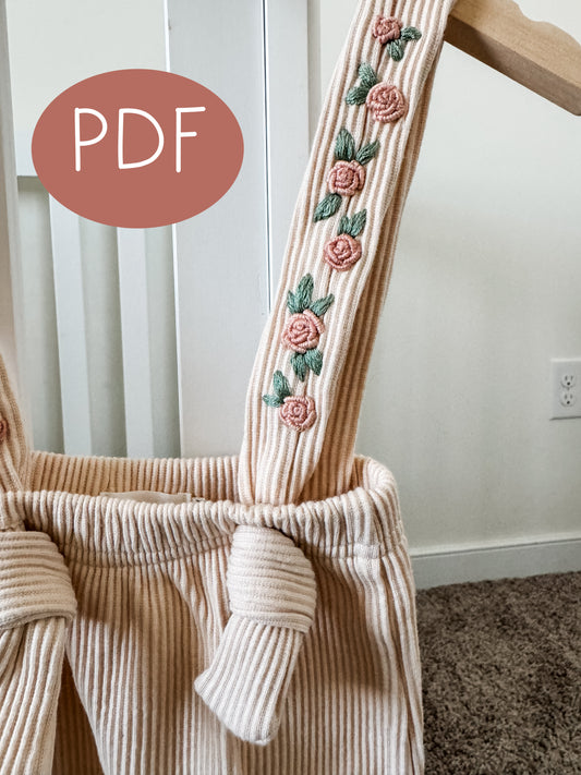 Rosie Rows PDF Embroidery Pattern