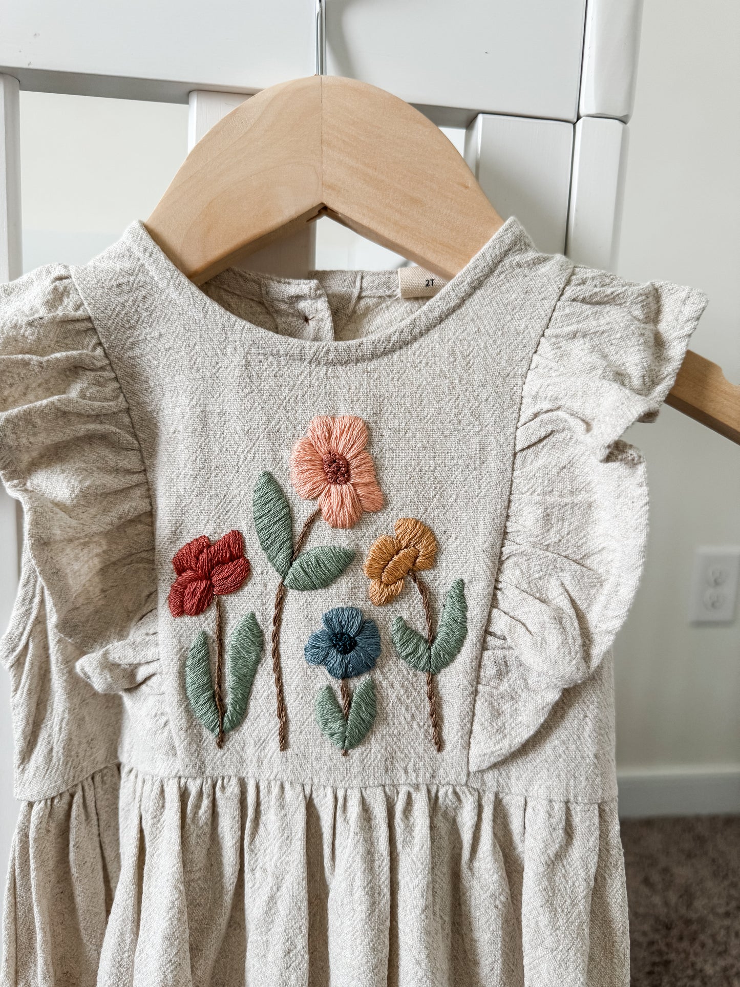 Flower Patch Stick and Stitch Embroidery Kit