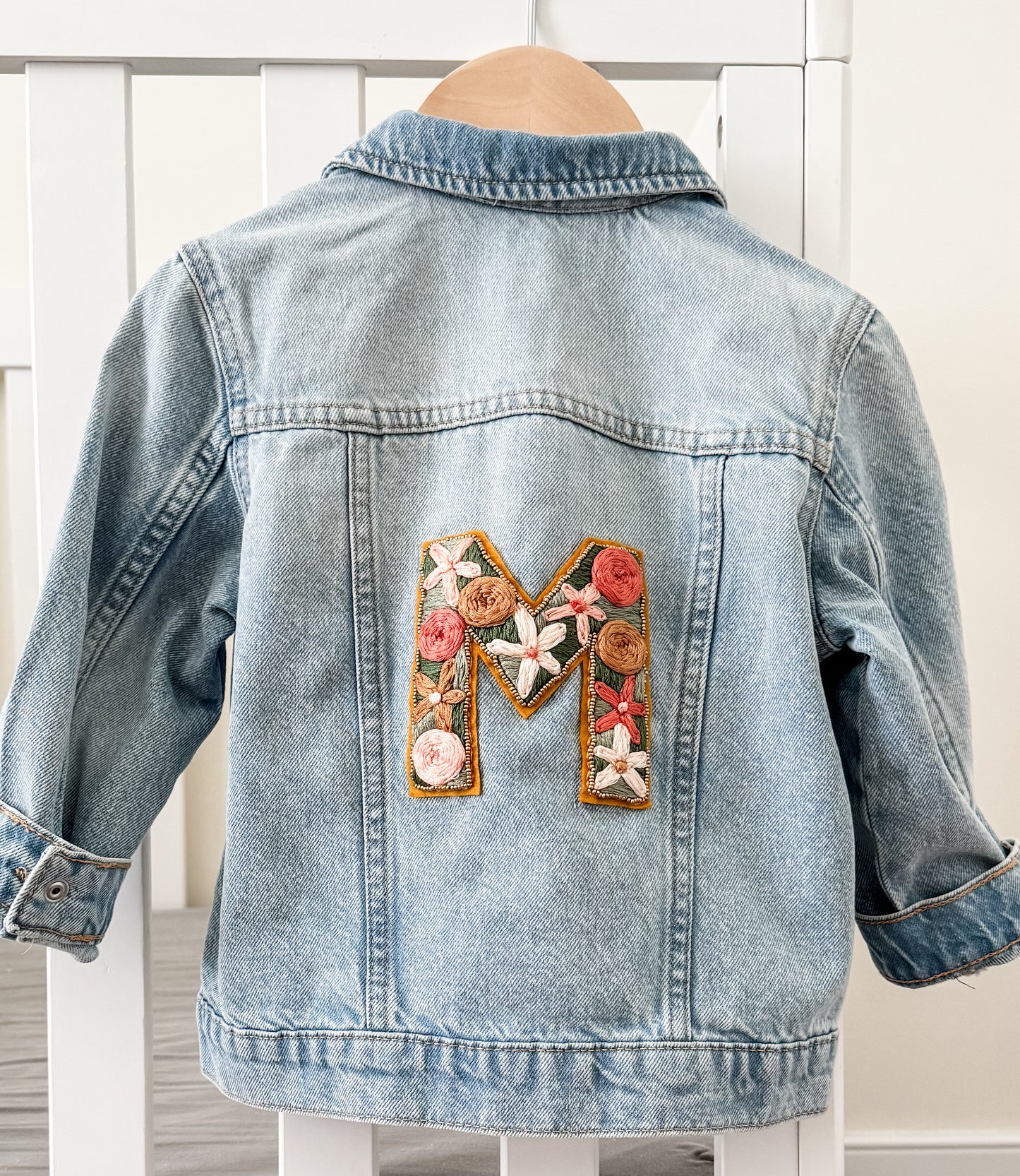 Floral Letter Patch Pre-Recorded Class