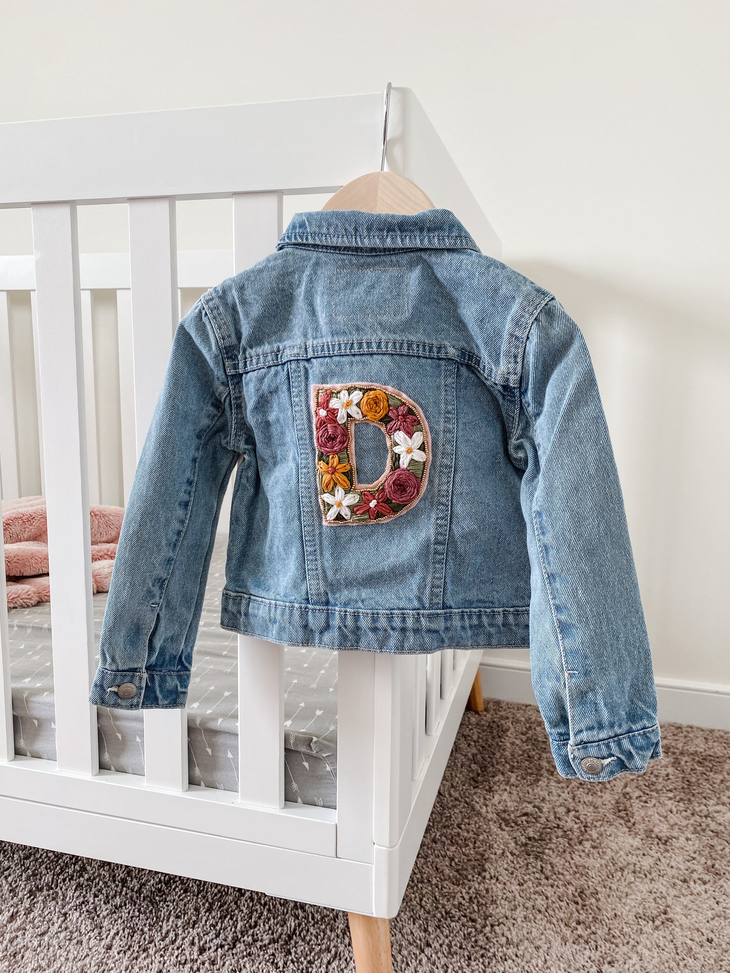 Floral Letter Patch Pre-Recorded Class