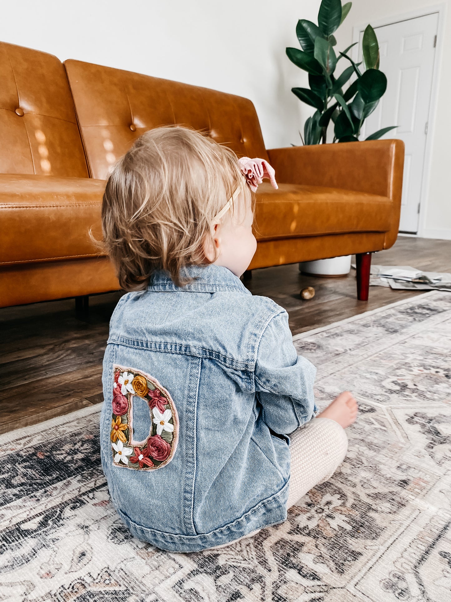 Floral Letter Patch Pre-Recorded Class