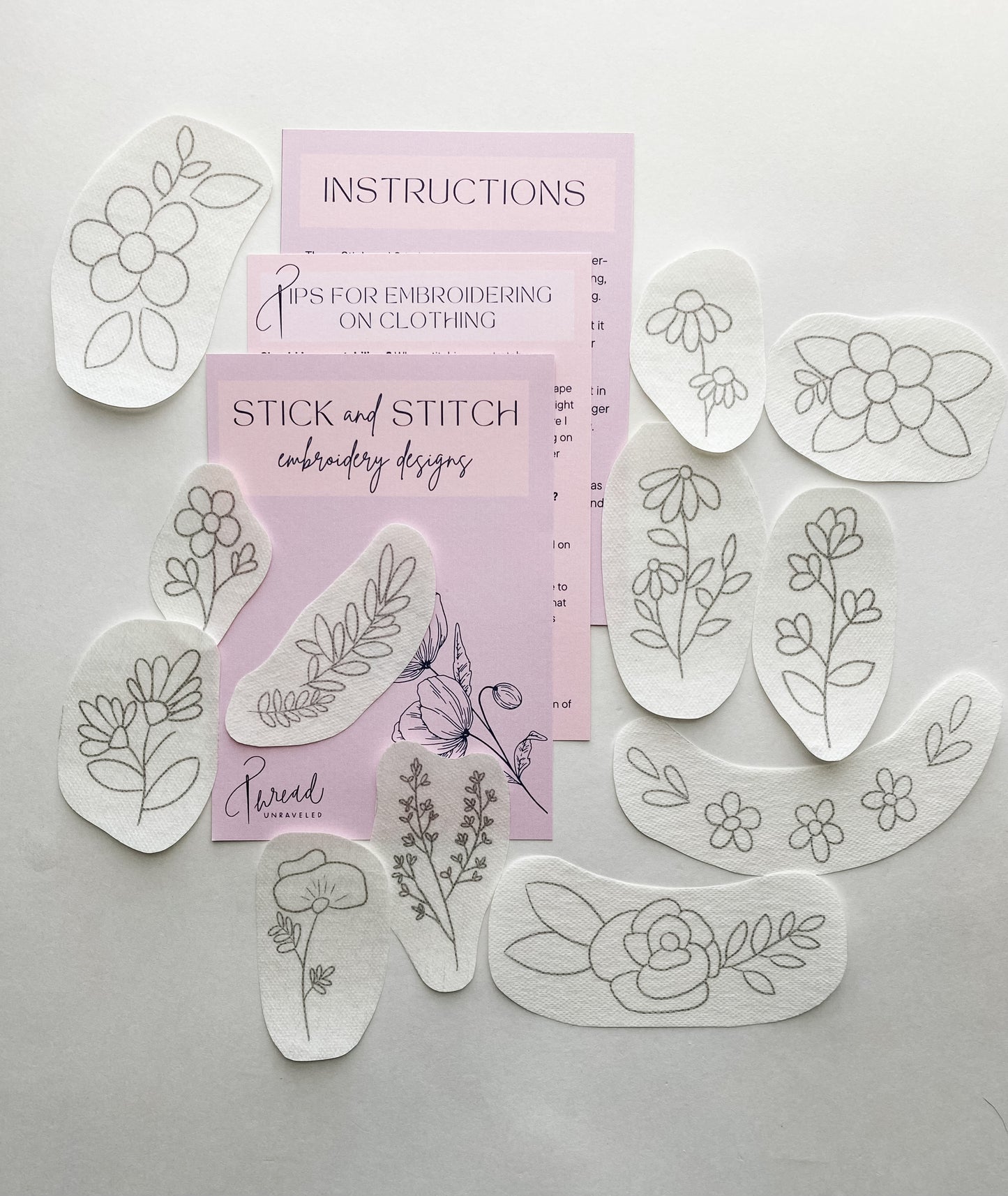 Stick and Stitch Embroidery Designs
