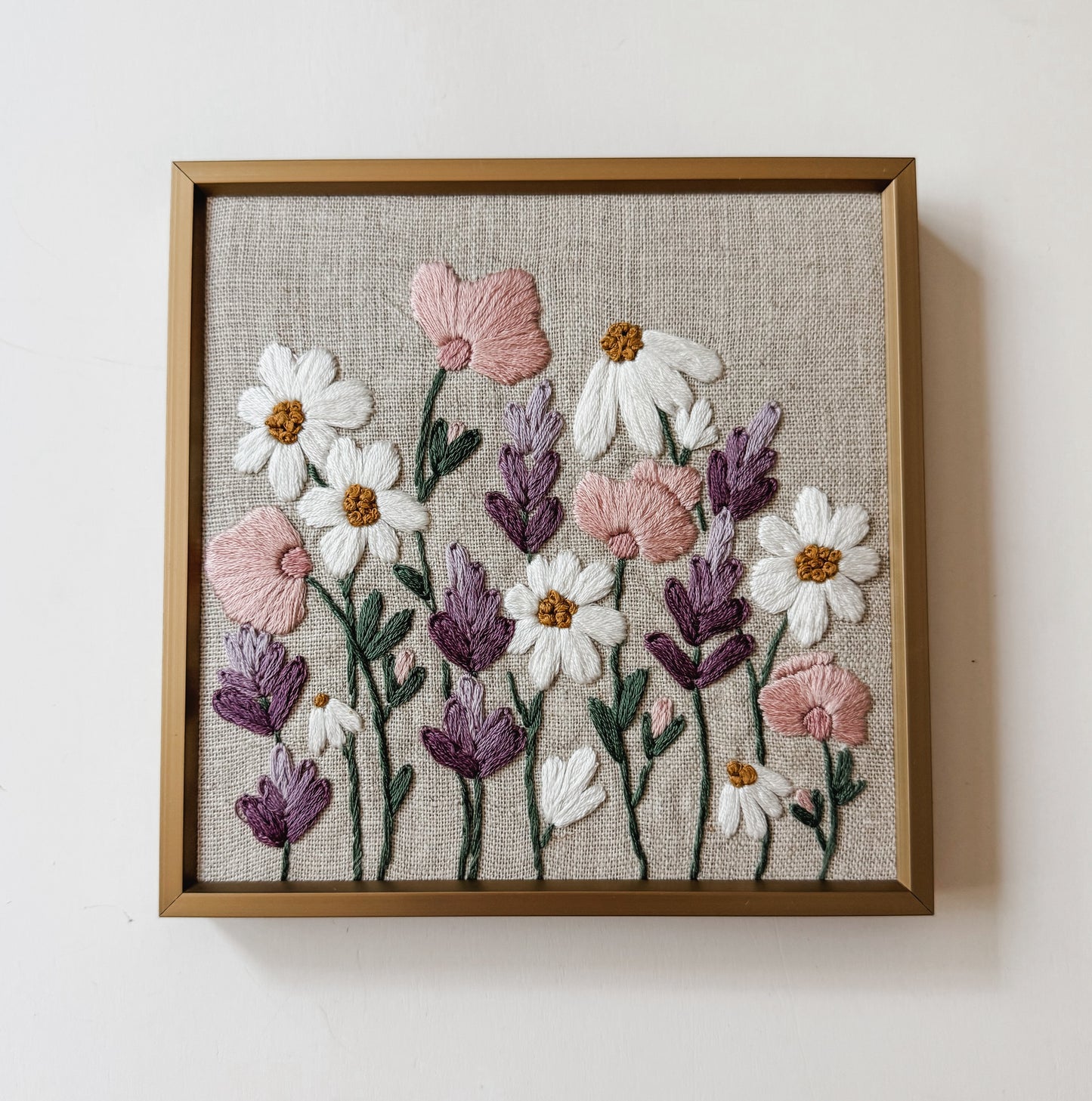 Among the Wildflowers PDF Embroidery Pattern