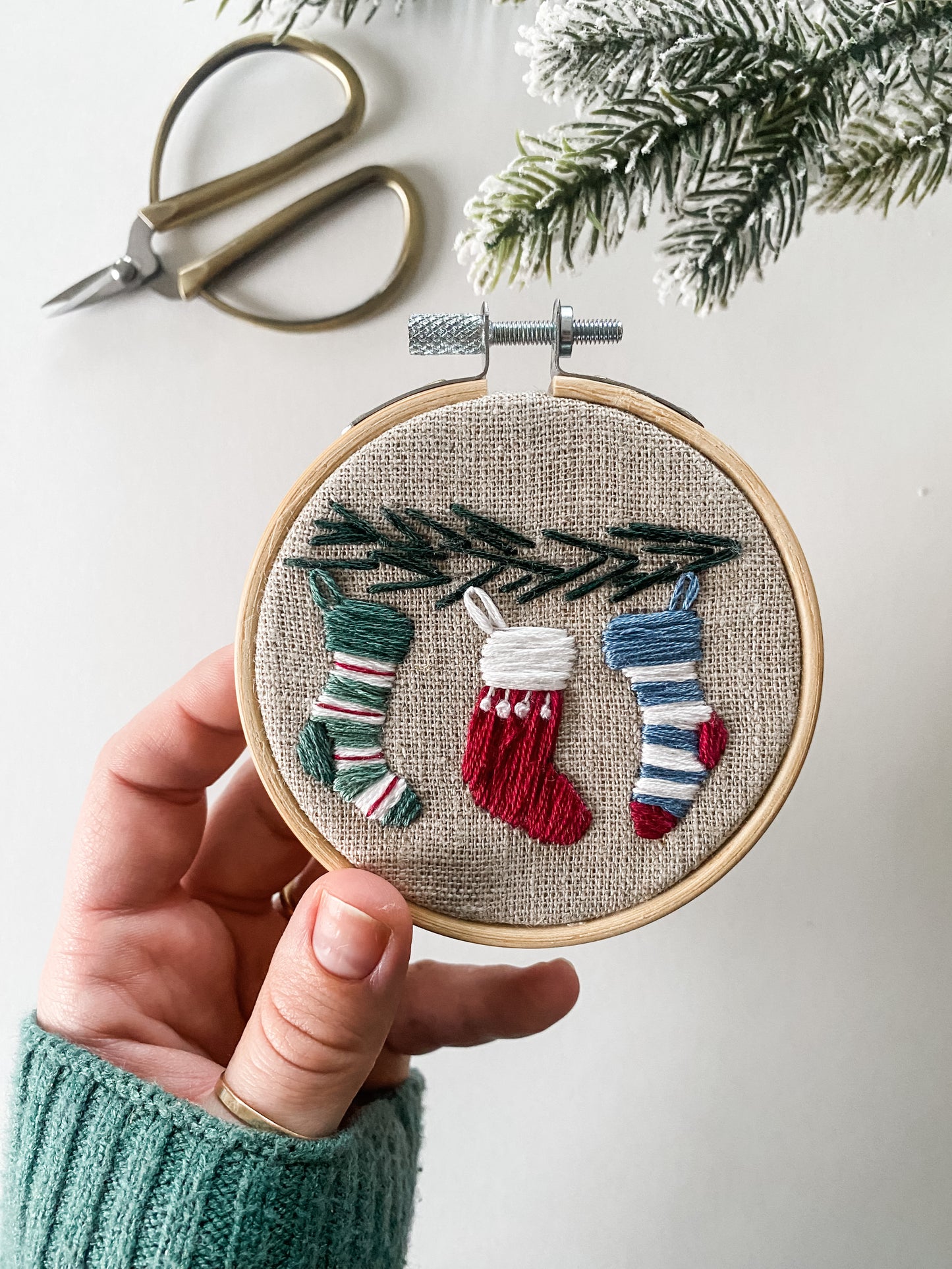 Christmas Ornament PDF Embroidery Patterns