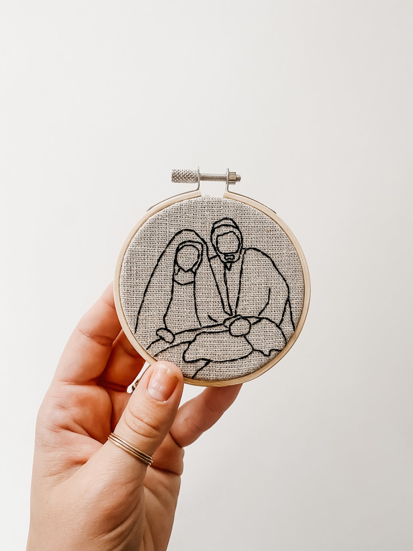 Nativity Collection Christmas Ornament PDF Embroidery Patterns