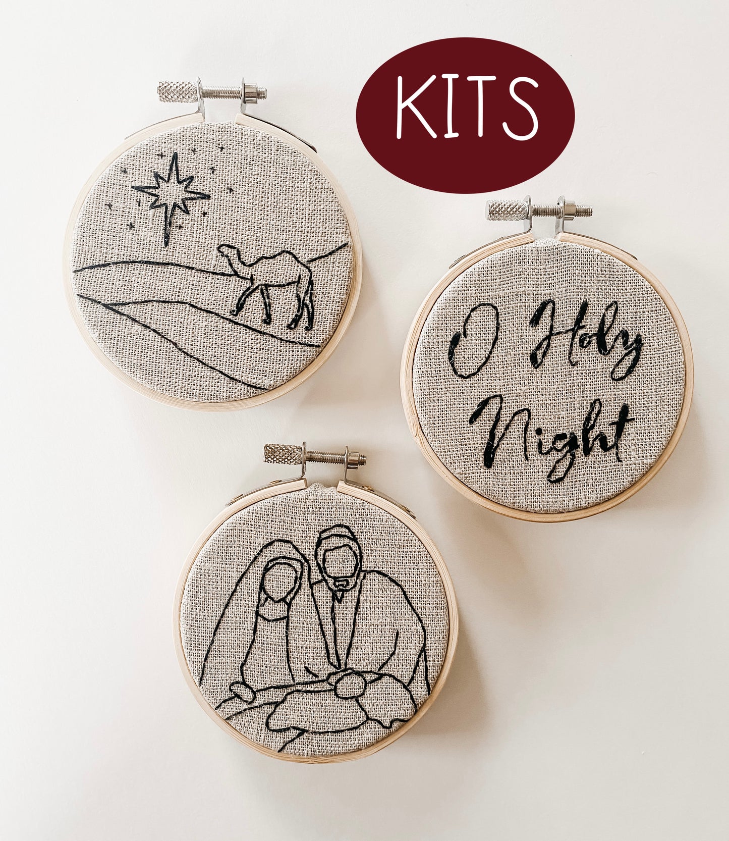 Nativity Collection Christmas Ornament KITS