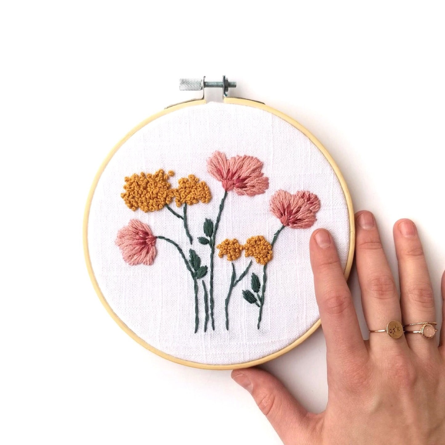 Wild Poppies Embroidery Kit