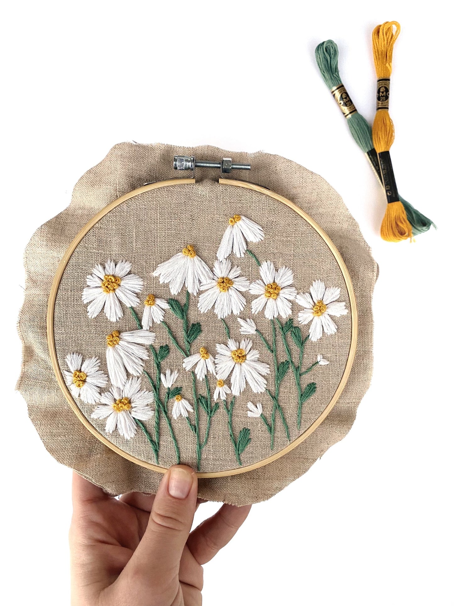 Wild Daisies Embroidery Kit