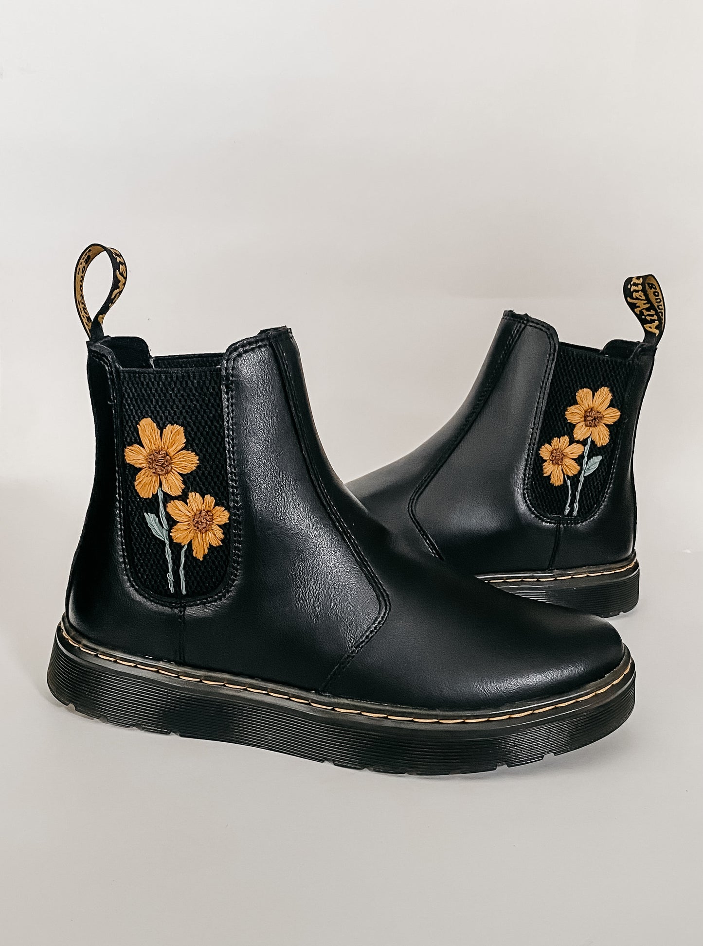 Walking on Sunshine Boots PDF Embroidery Pattern