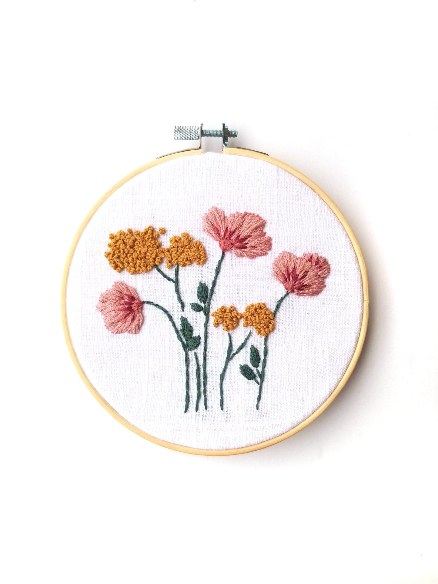 Wild Poppies PDF Embroidery Pattern