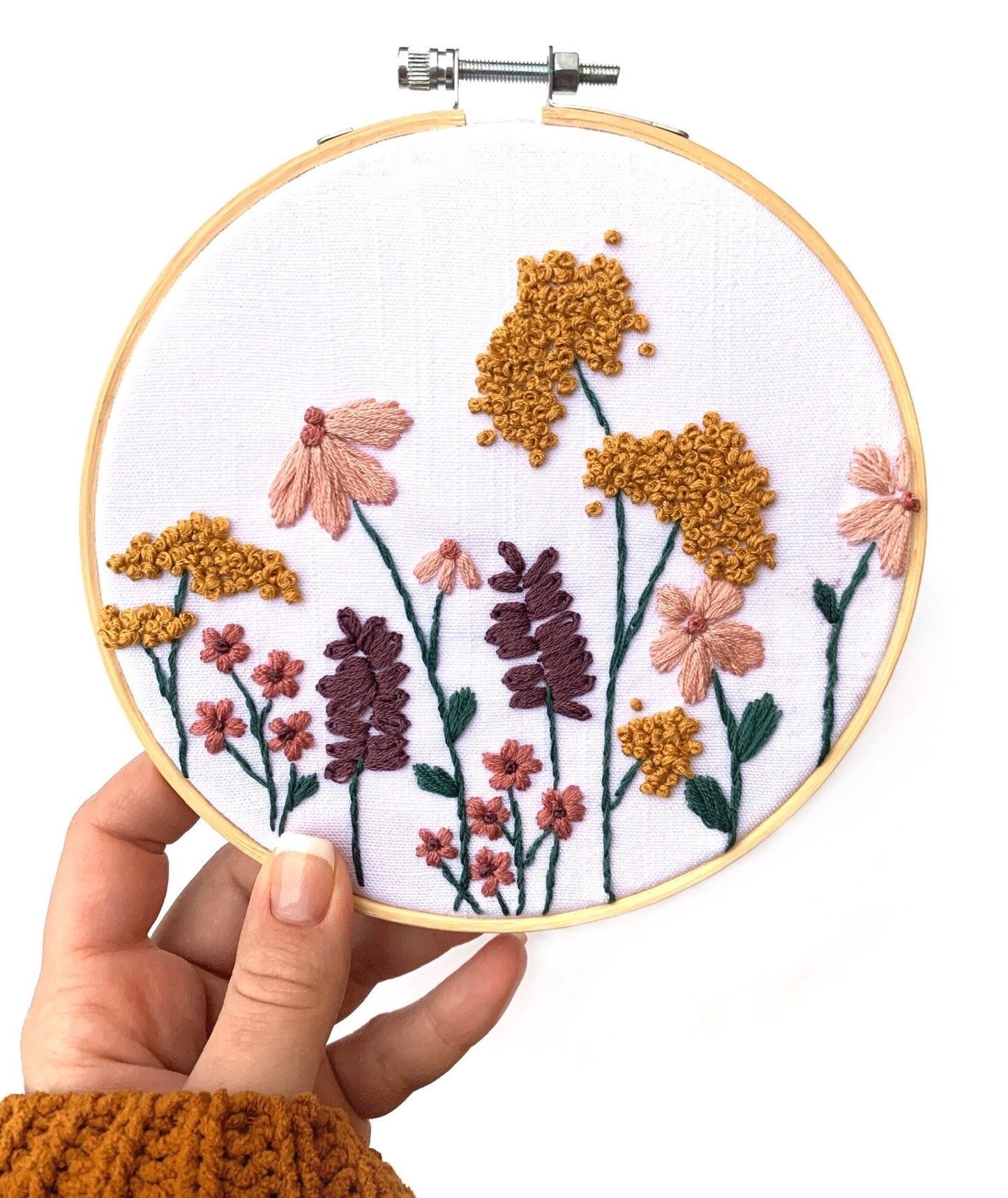 Grandma's Garden PDF Embroidery Pattern