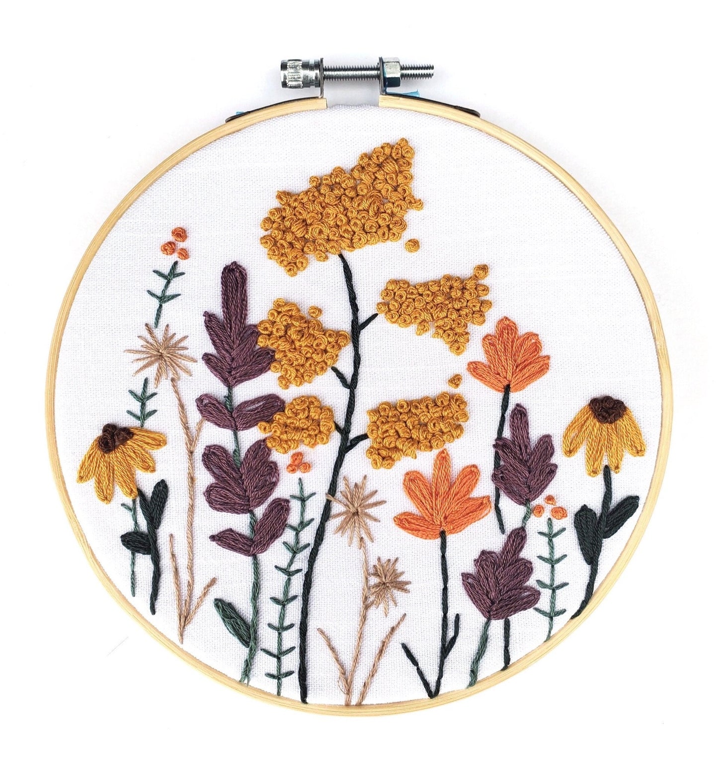 Spring Florals PDF Embroidery Pattern
