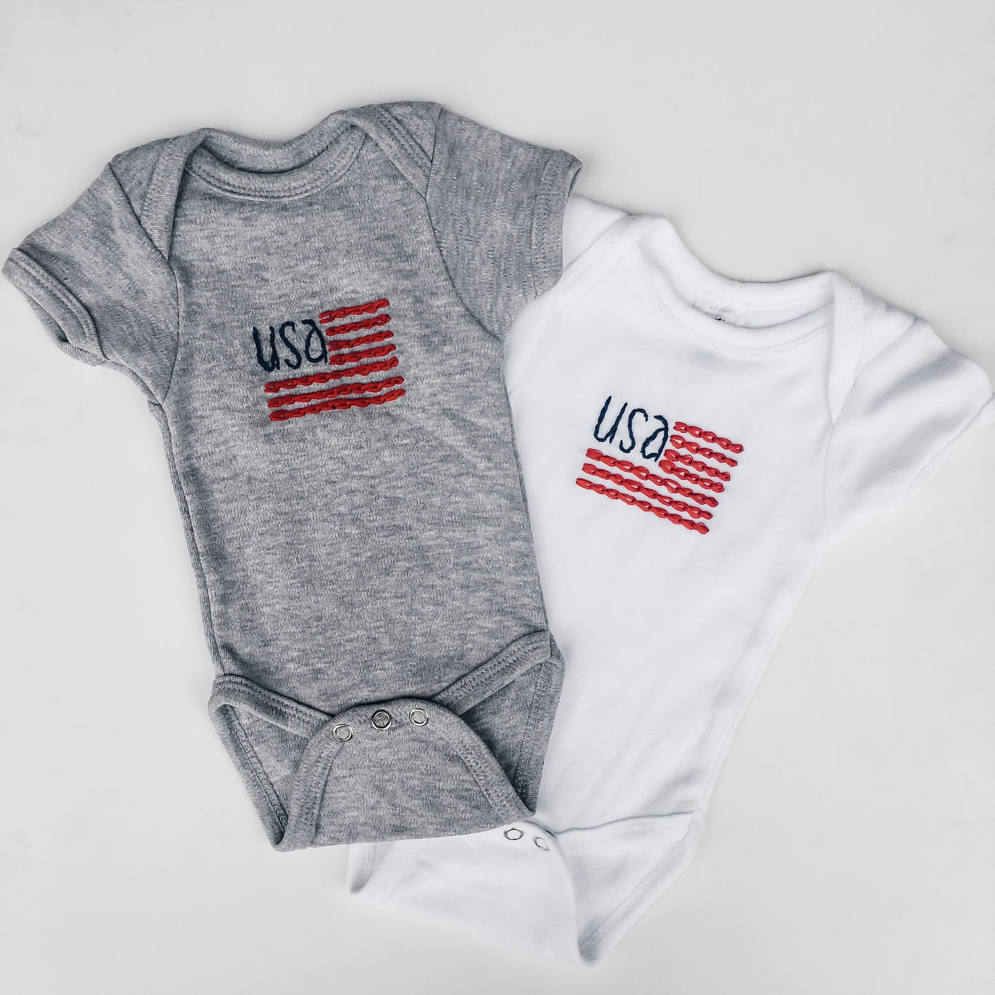 American Flag Shirt PDF Embroidery Pattern