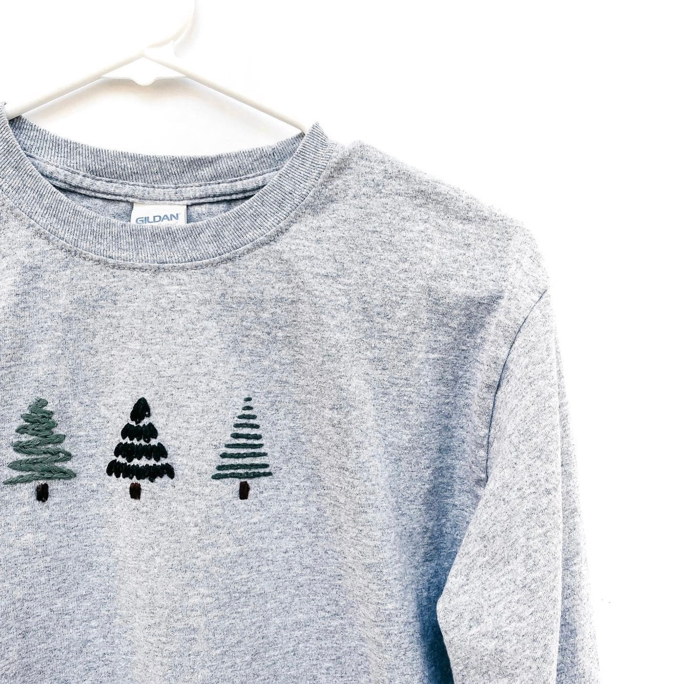 Winter Trees PDF Embroidery Pattern