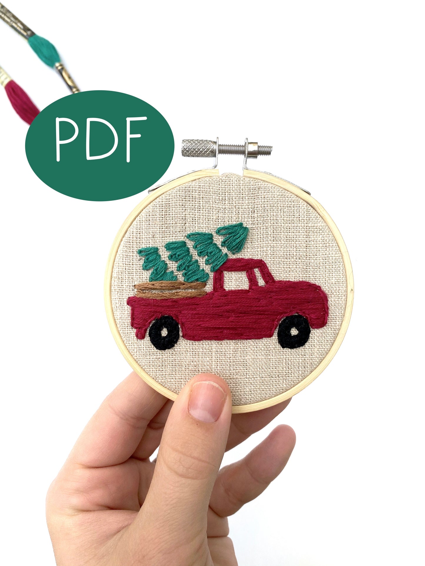 Christmas Ornament PDF Embroidery Patterns