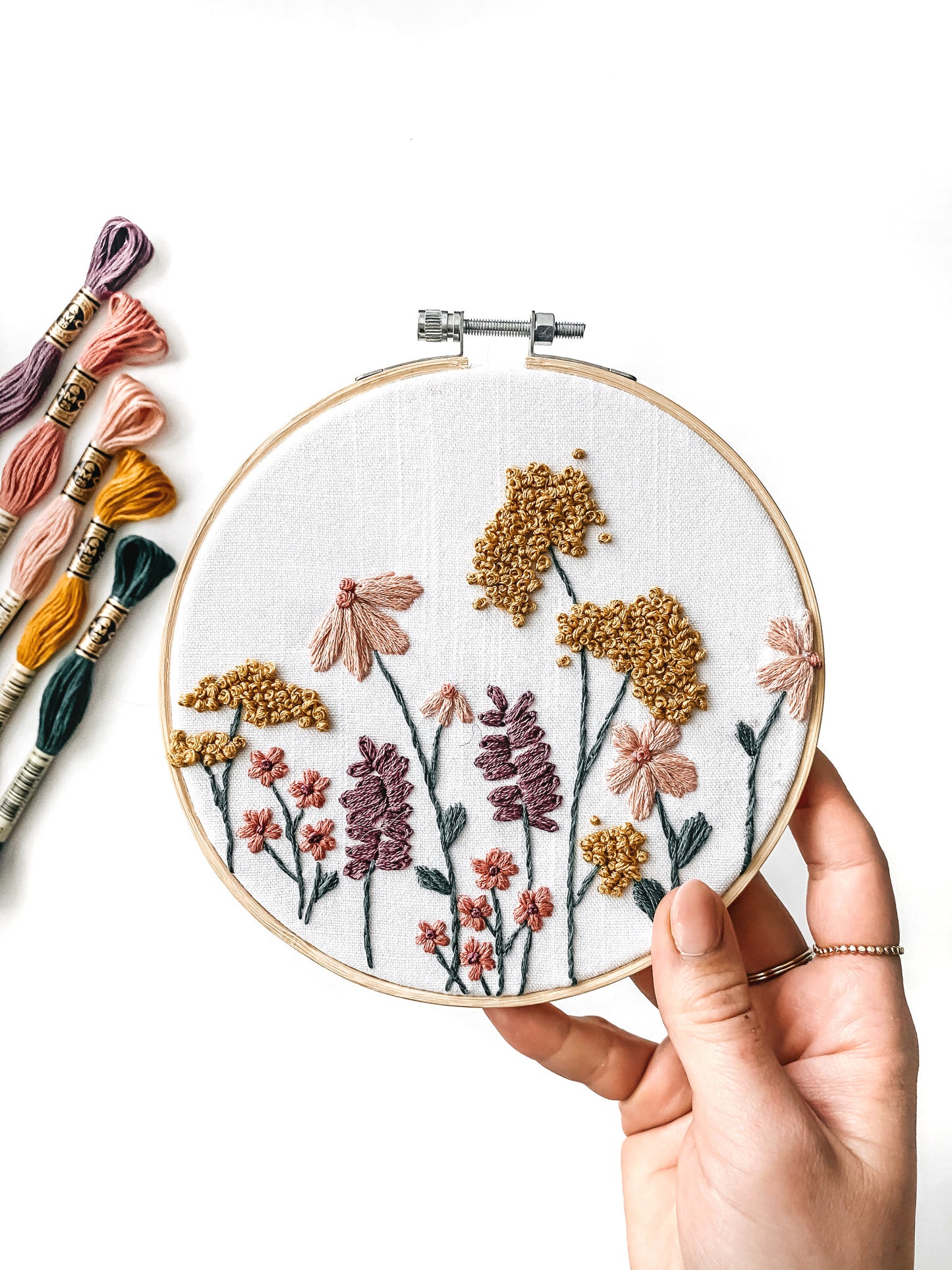 Grandma's Garden Embroidery Kit