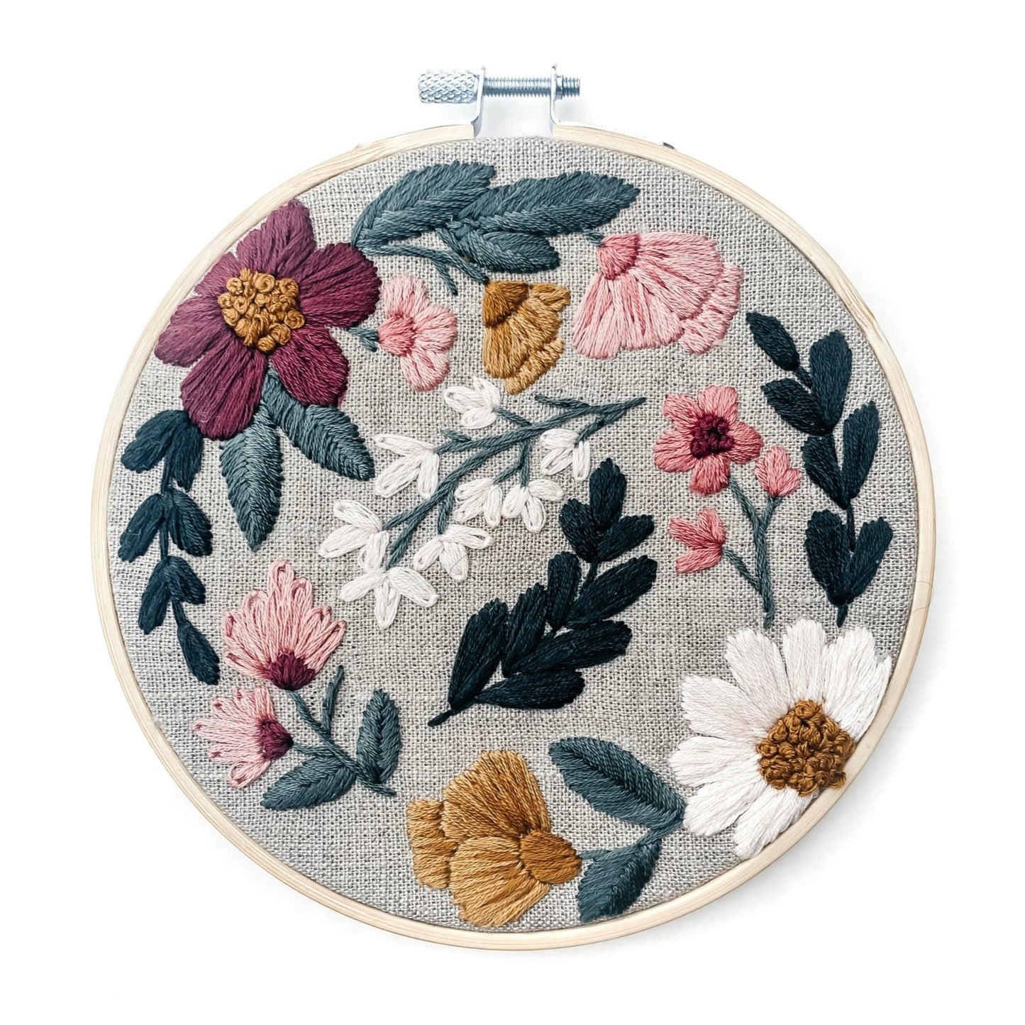 Vintage Garden Embroidery Kit