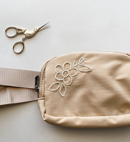 How to Embroider an Amazon BELT BAG