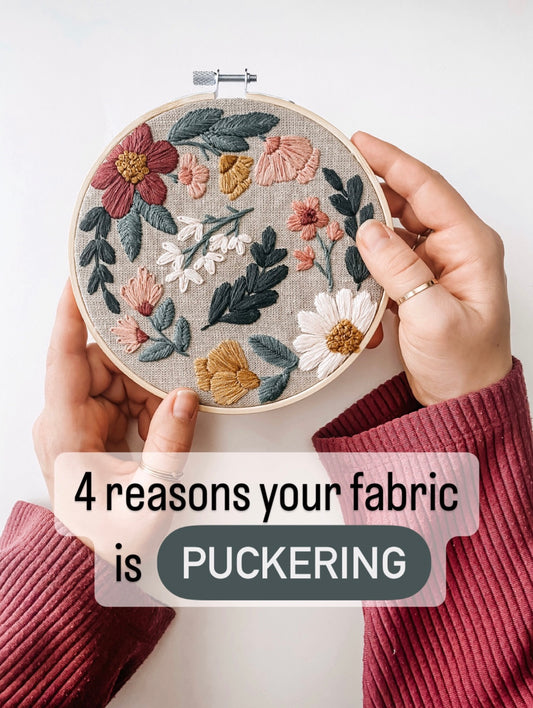 4 Reasons Your Fabric is Puckering