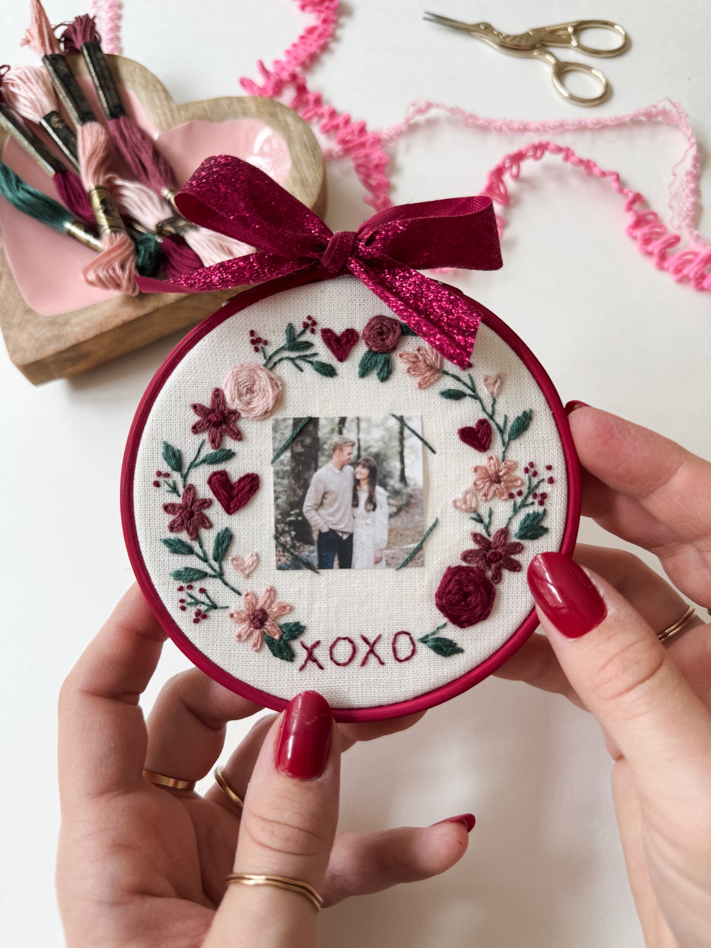 Hugs and Stitches PDF Embroidery Pattern