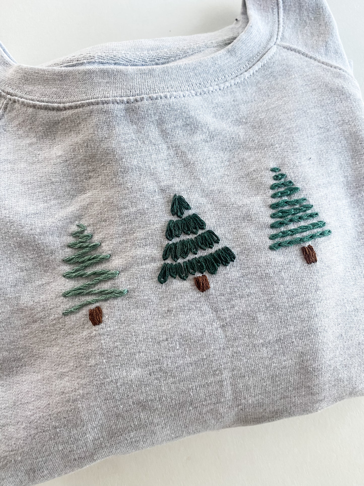 Winter Trees PDF Embroidery Pattern