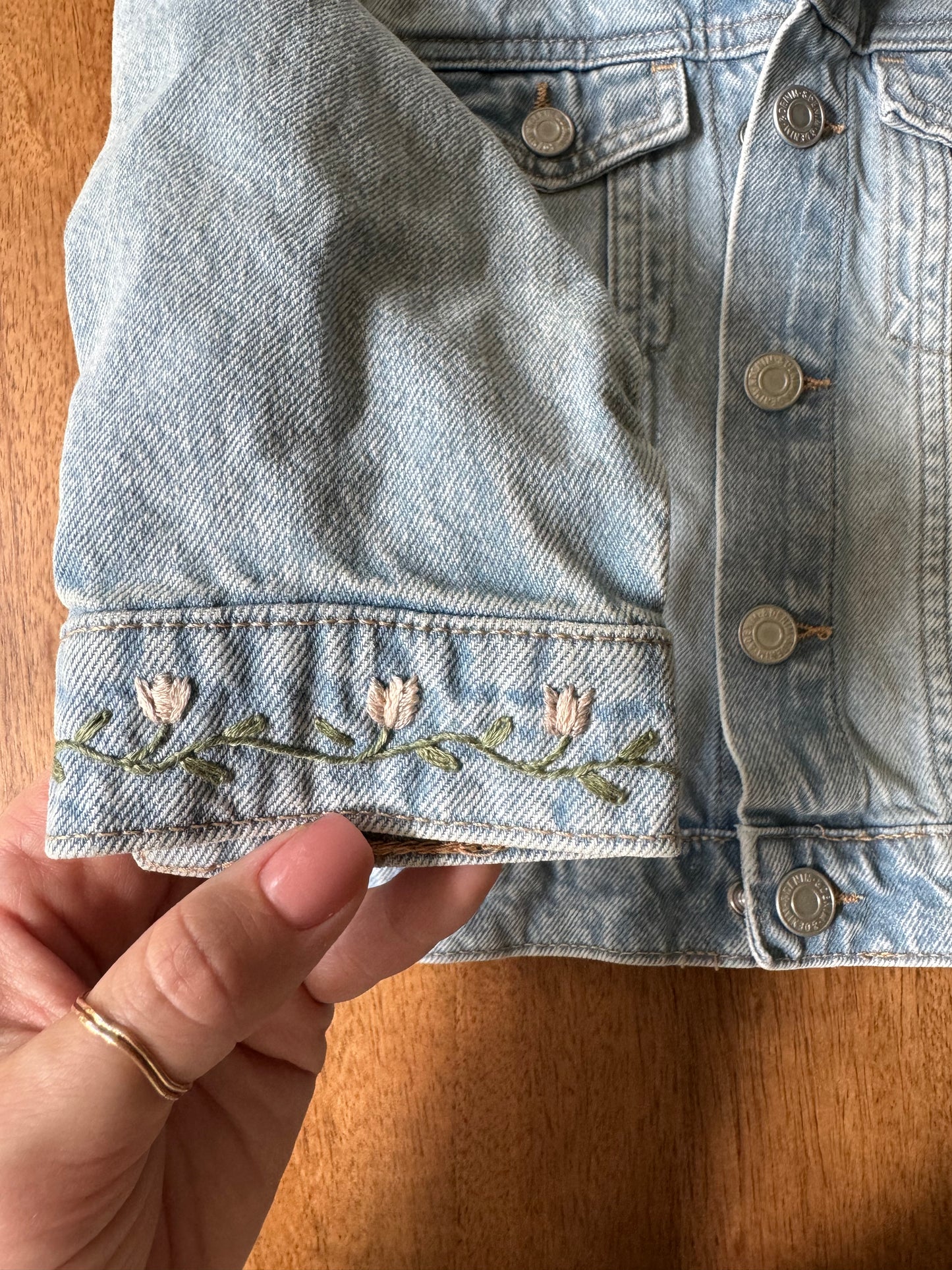 Dainty Strips Embroidery Stick and Stitch Designs