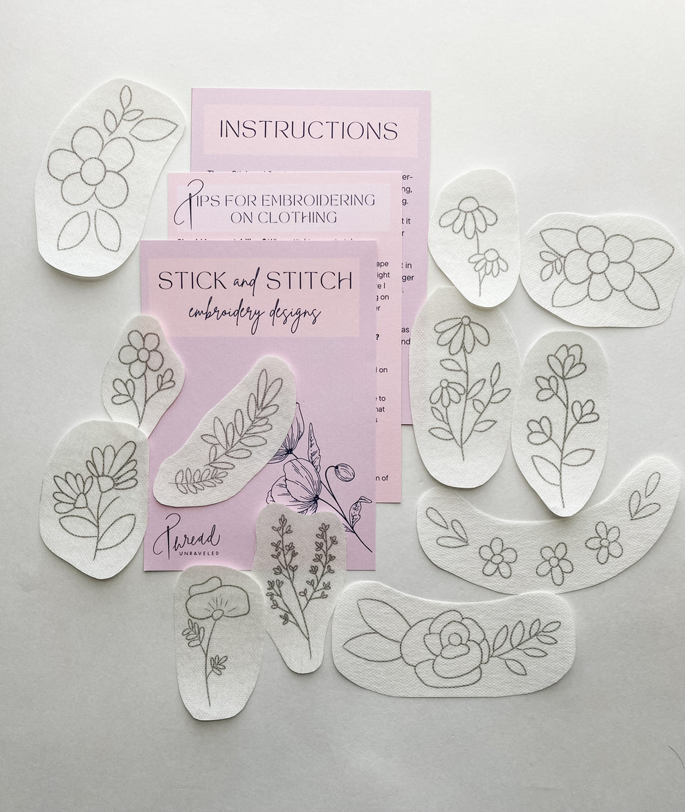 Stick and Stitch Embroidery Designs – threadunraveled
