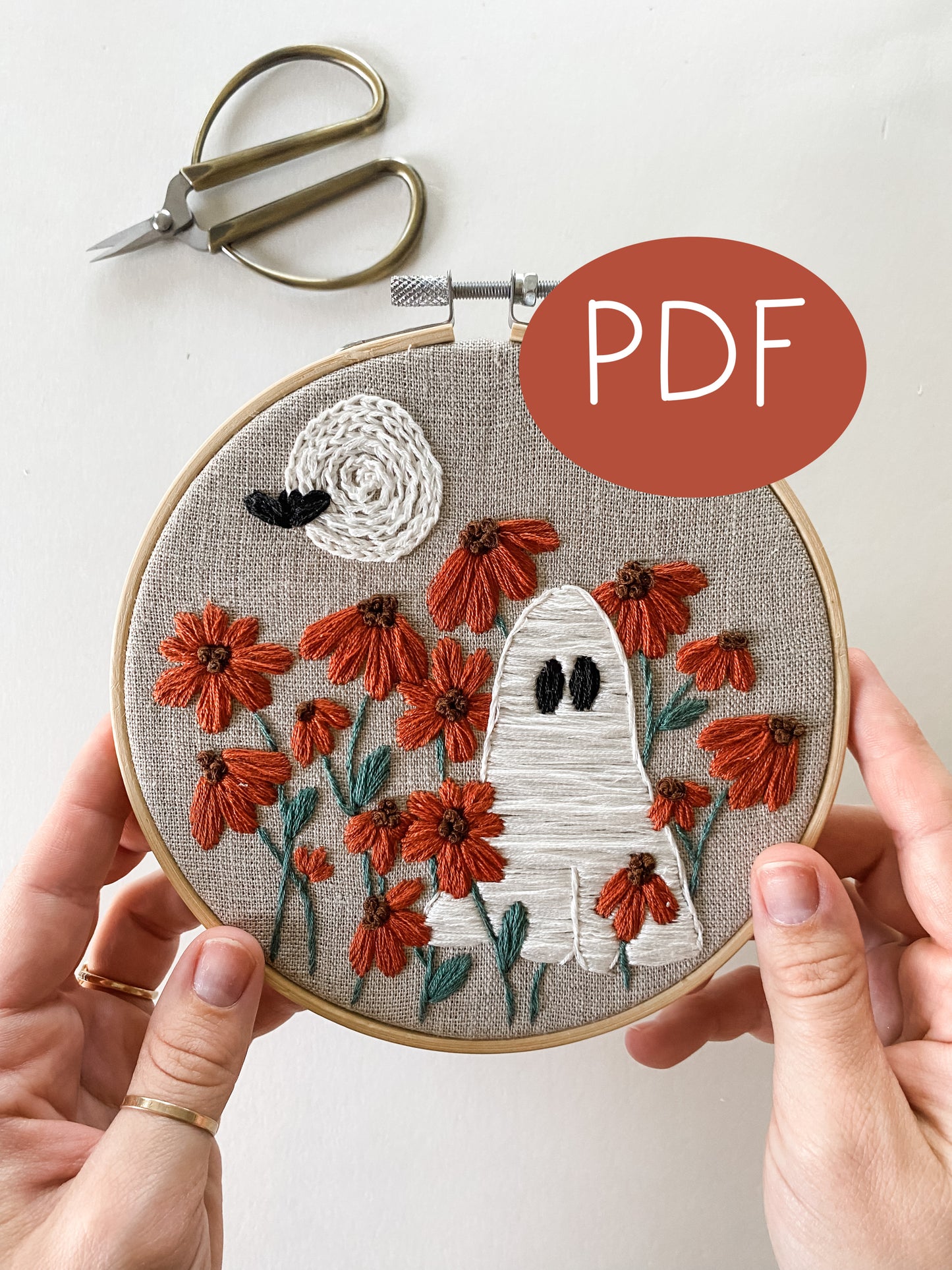 Ghoul Garden PDF Embroidery Pattern