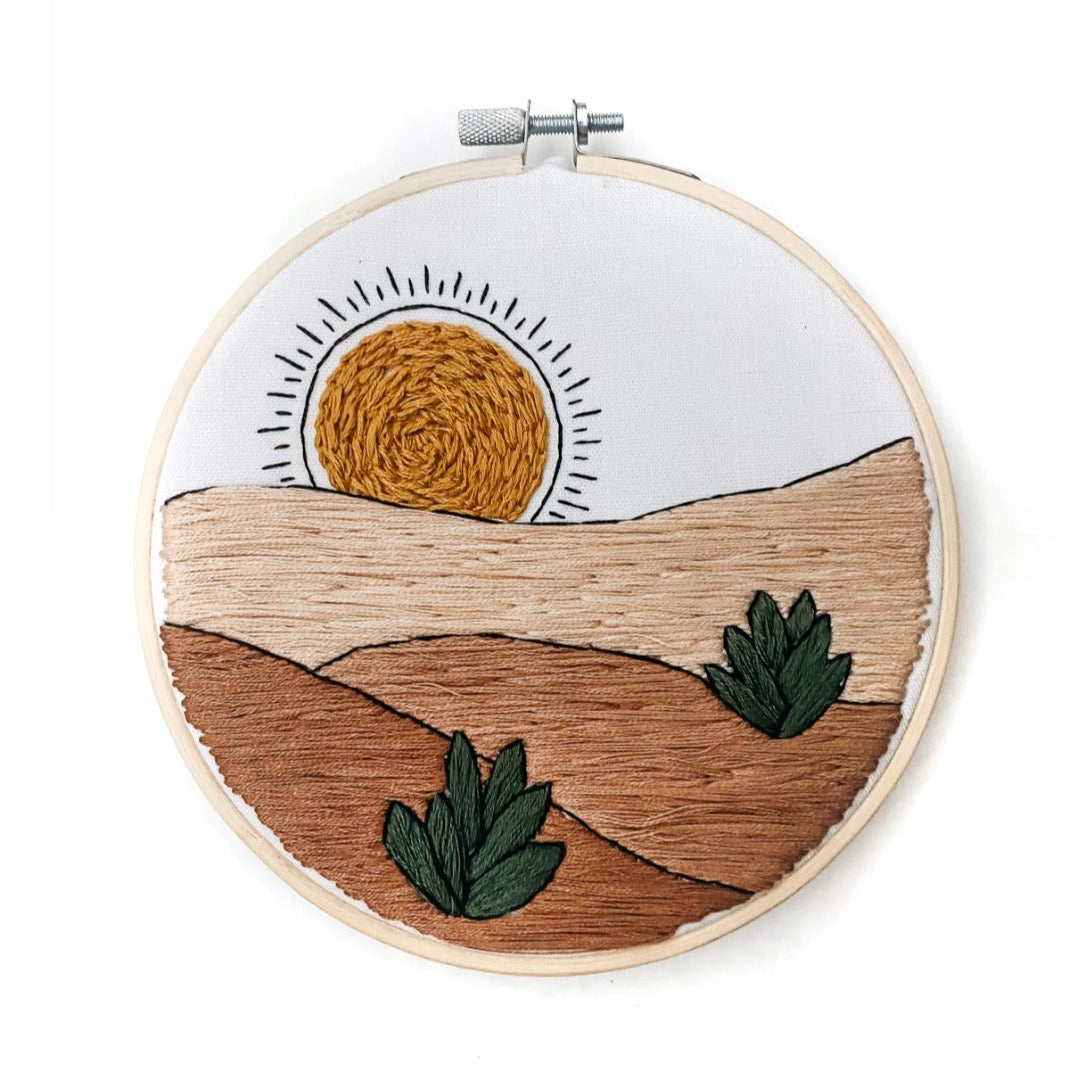 Sonora Sunset Embroidery Kit