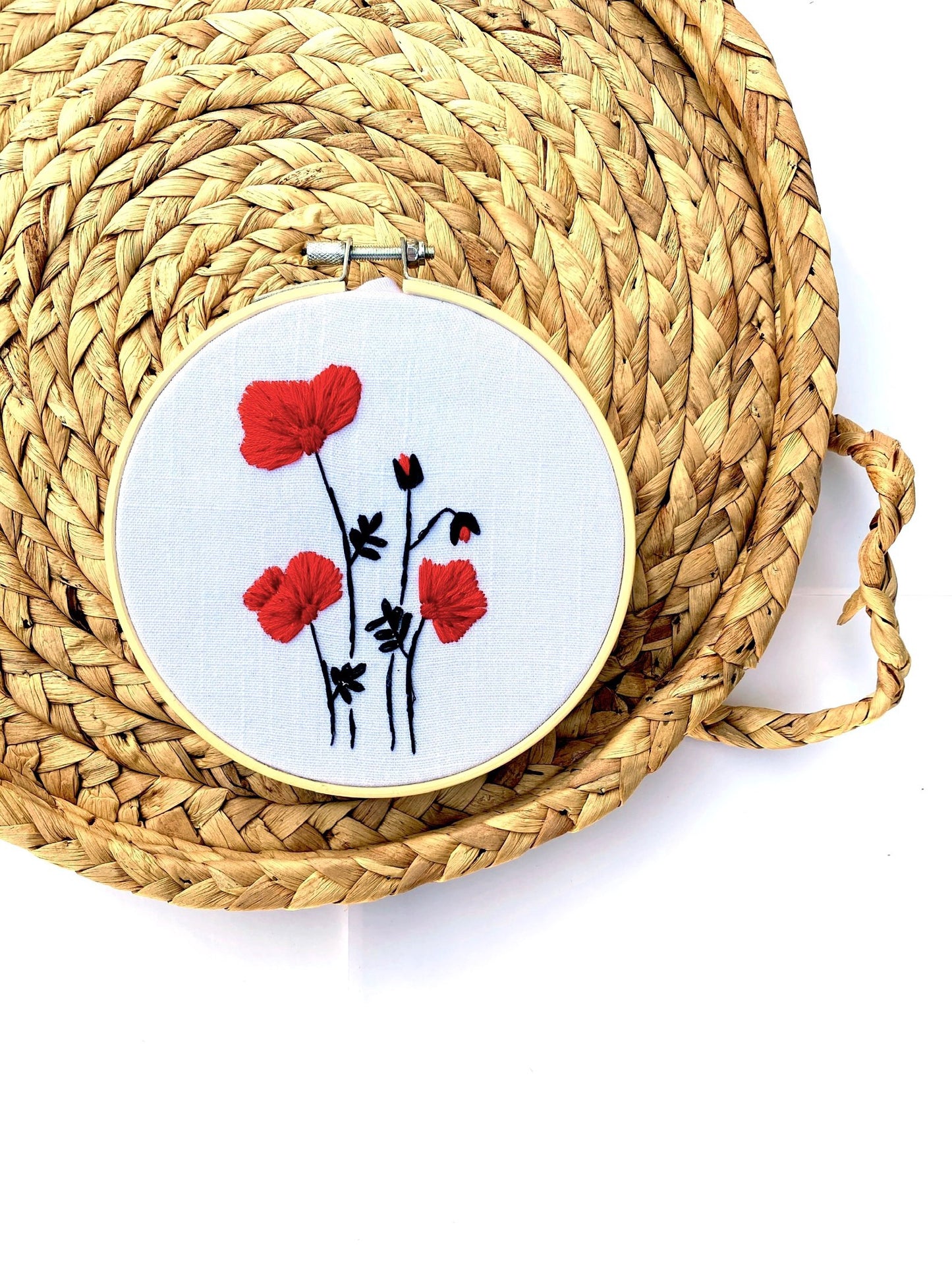 Forever Poppies Embroidery Kit