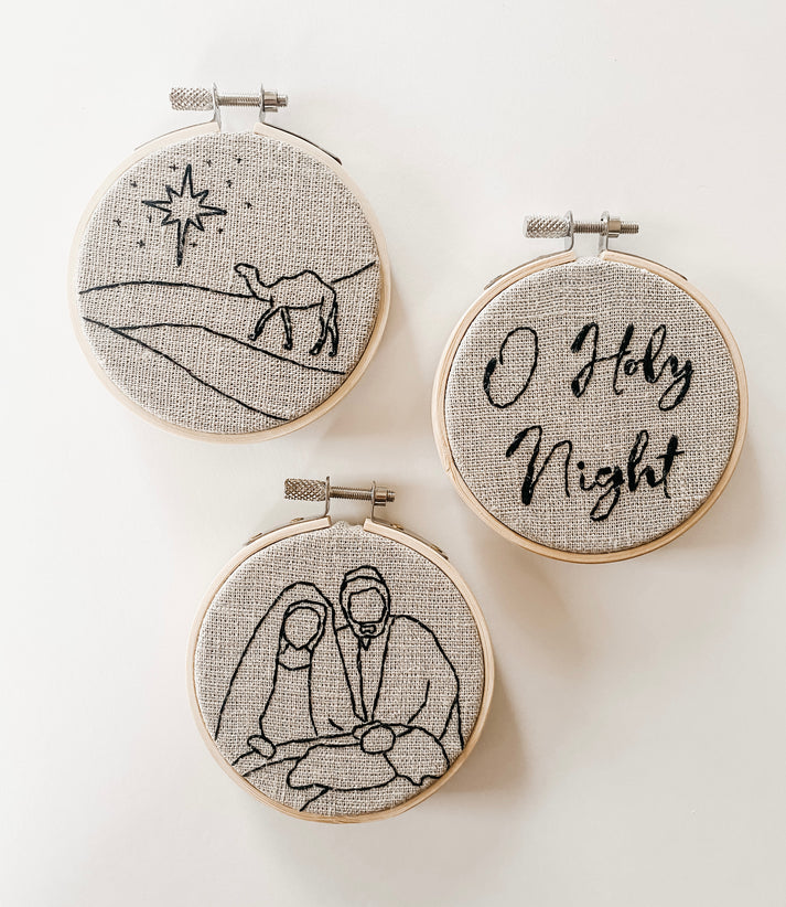 Nativity Collection Christmas Ornament KITS – threadunraveled