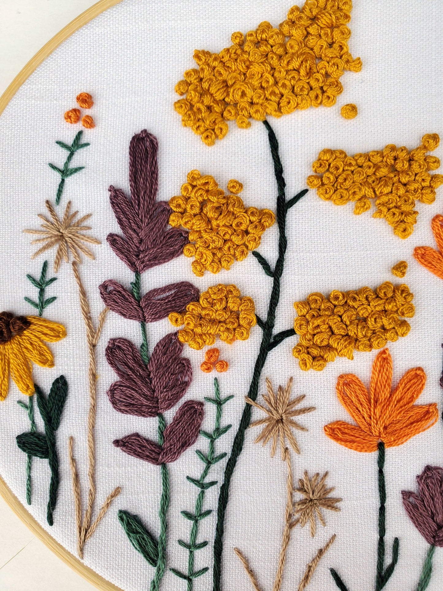 Spring Florals Embroidery Kit