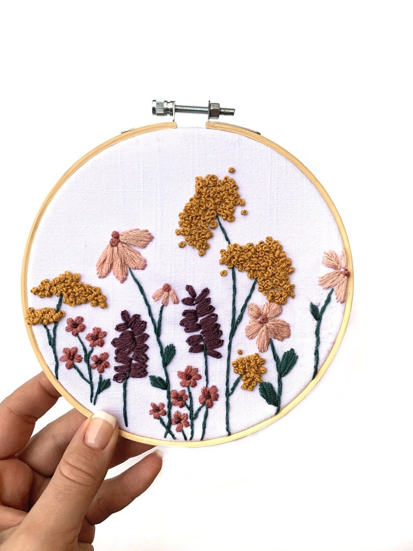 Grandma's Garden PDF Embroidery Pattern