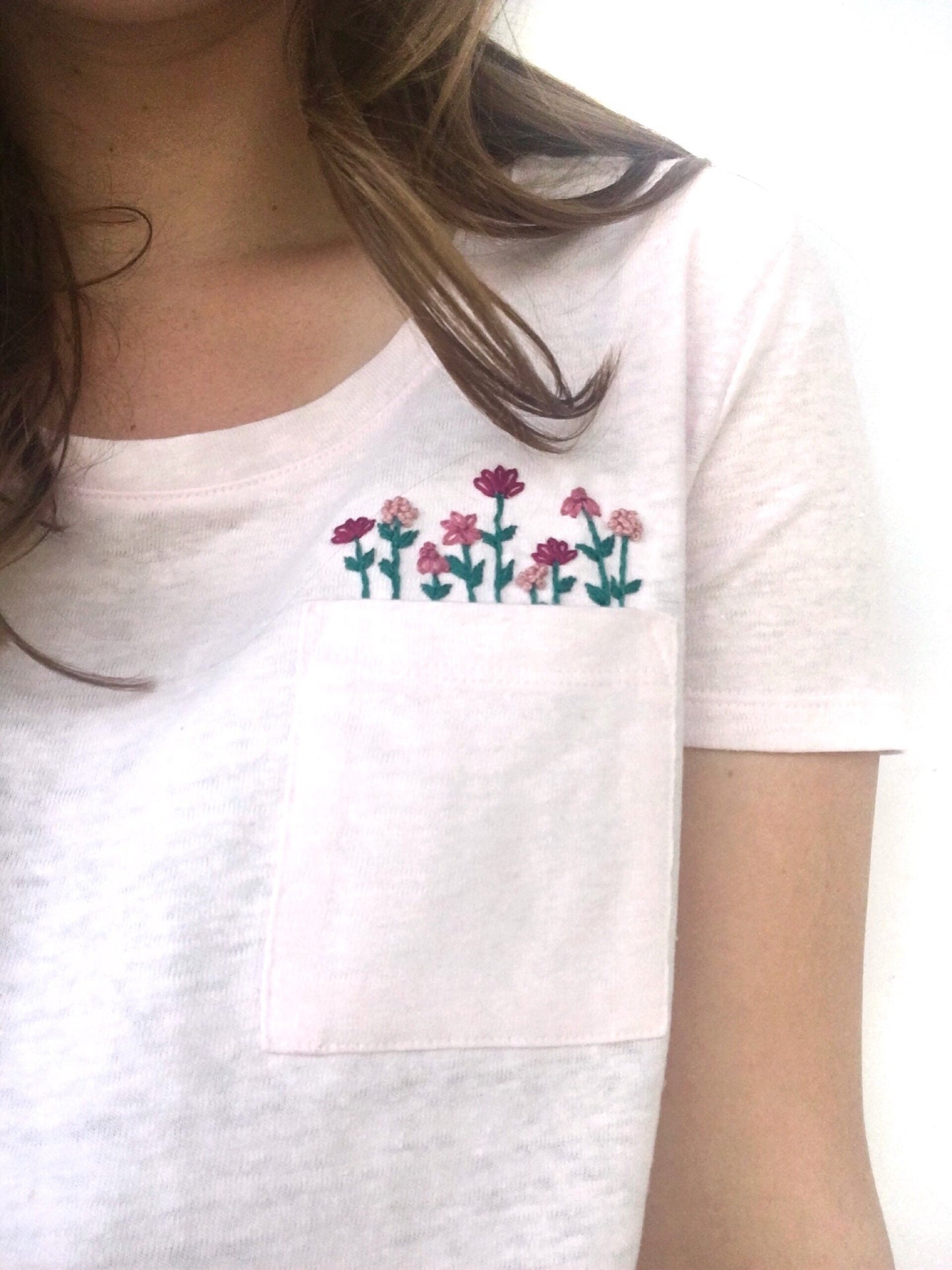 Pocket Full of Posies PDF Embroidery Pattern