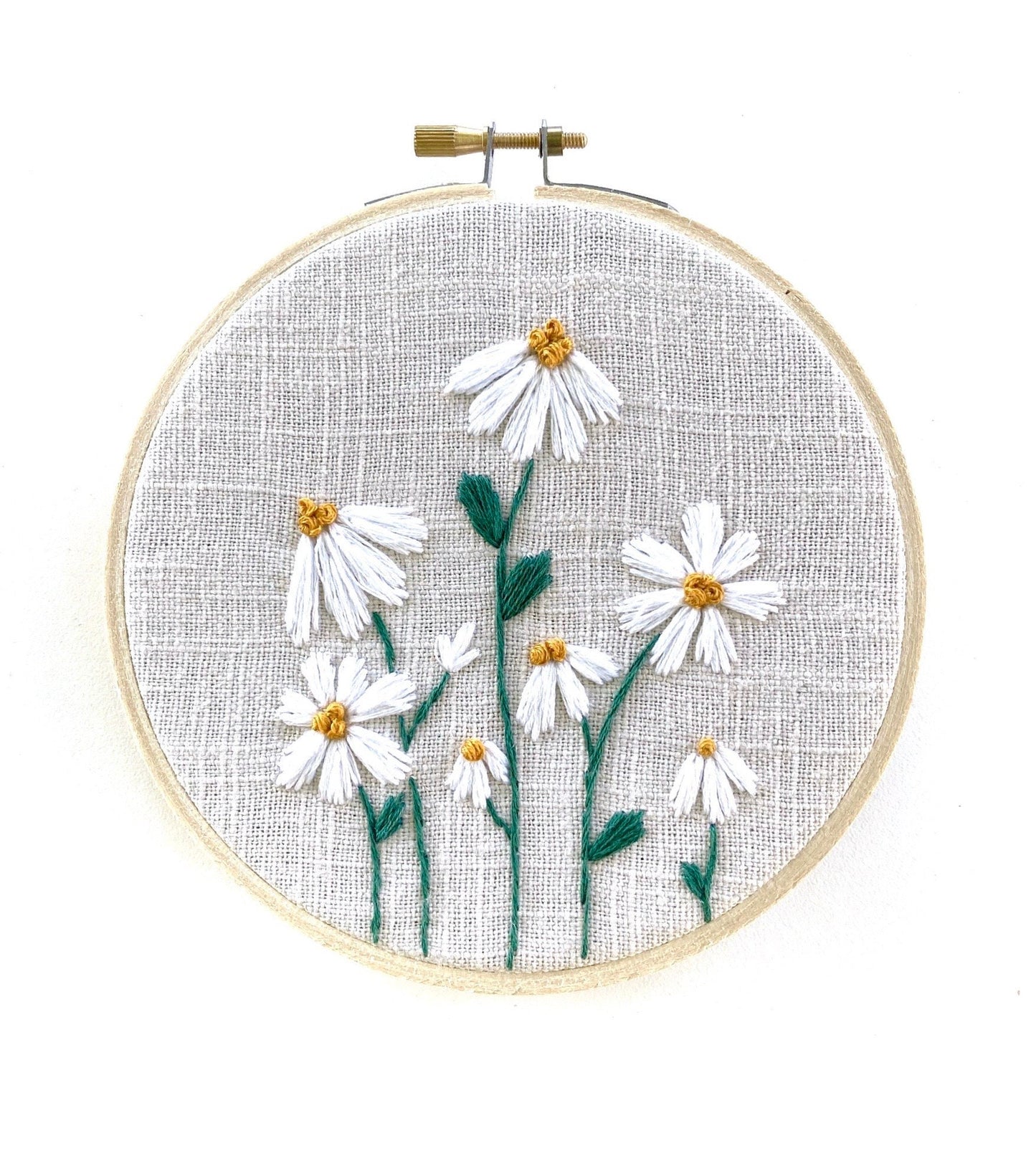 Little Daisies PDF Embroidery Pattern