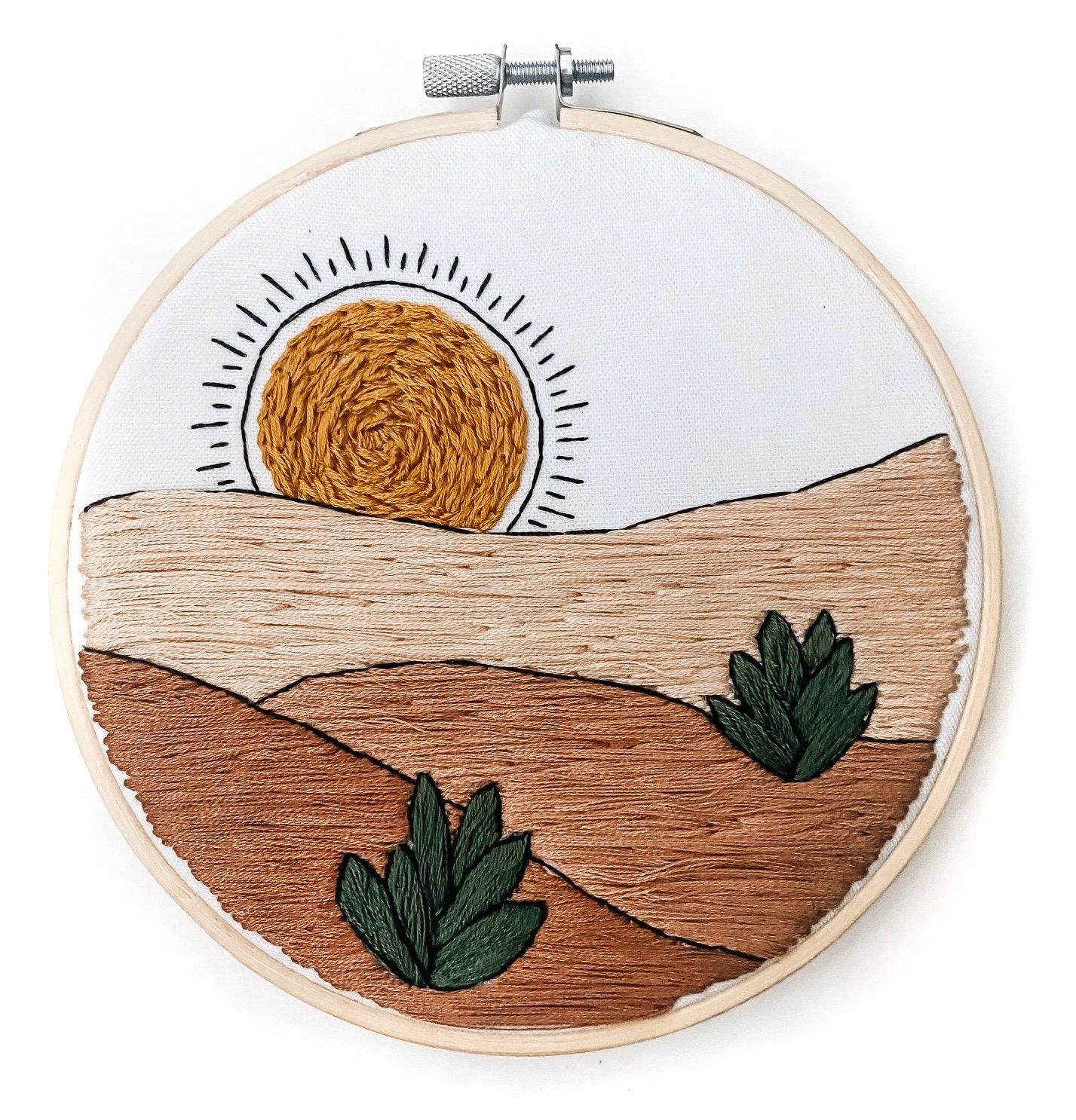 Sonora Sunset PDF Embroidery Pattern