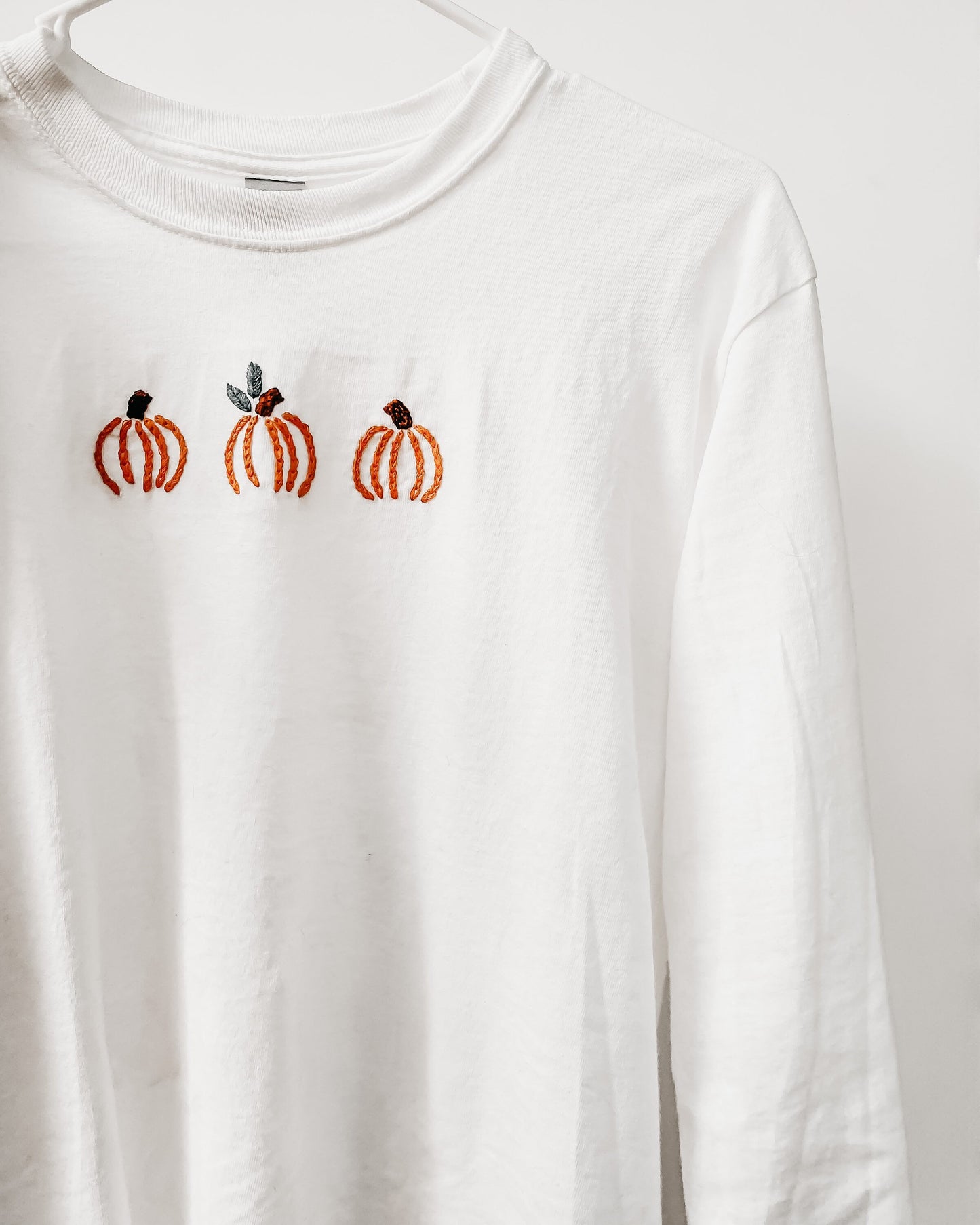 Pumpkins Shirt PDF Embroidery Pattern